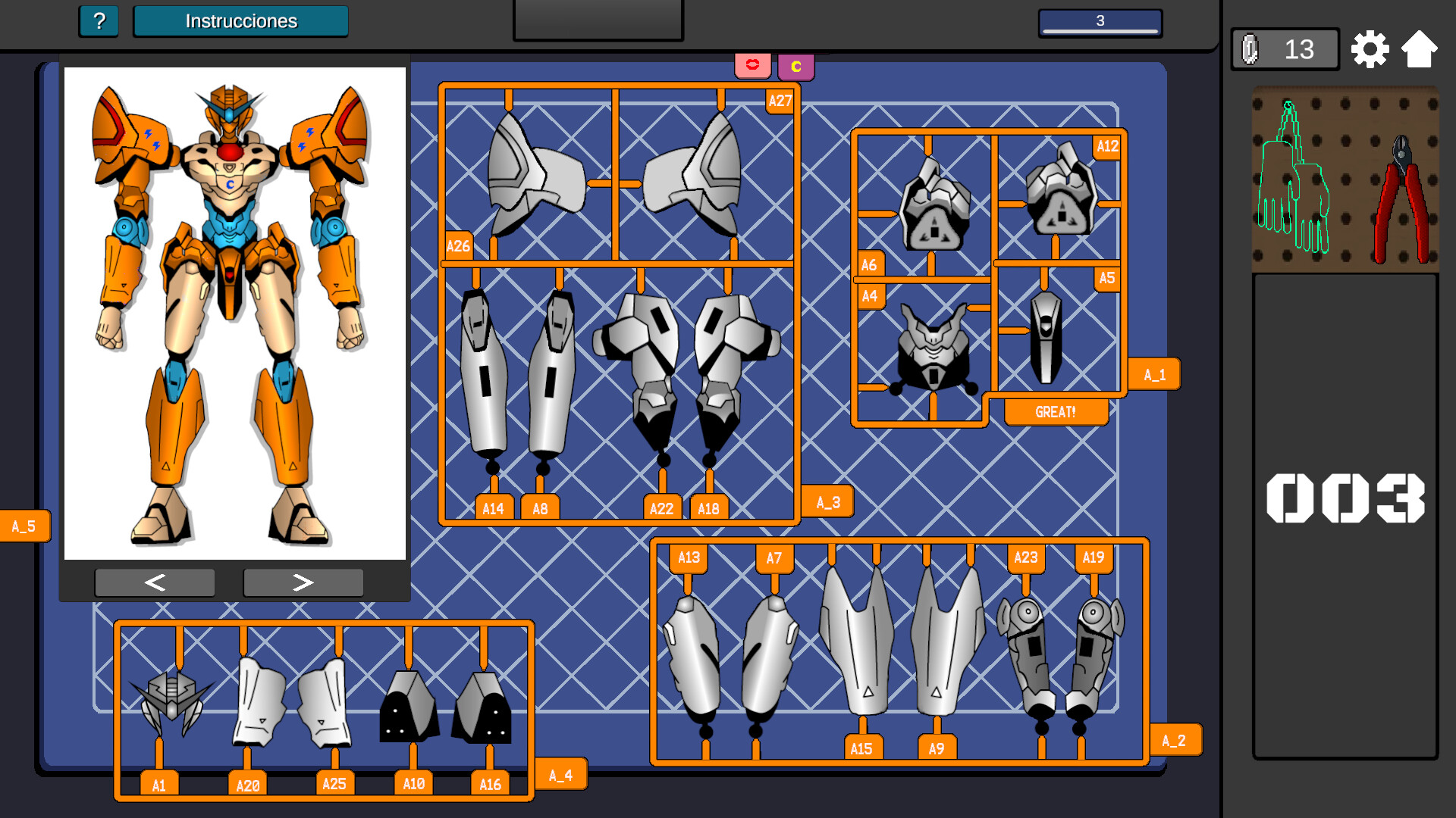 Mech Assembler: Model Kit Builder Simulator