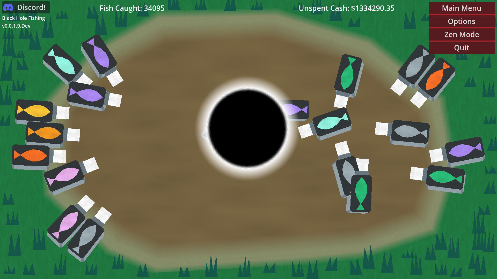 Black Hole Fishing