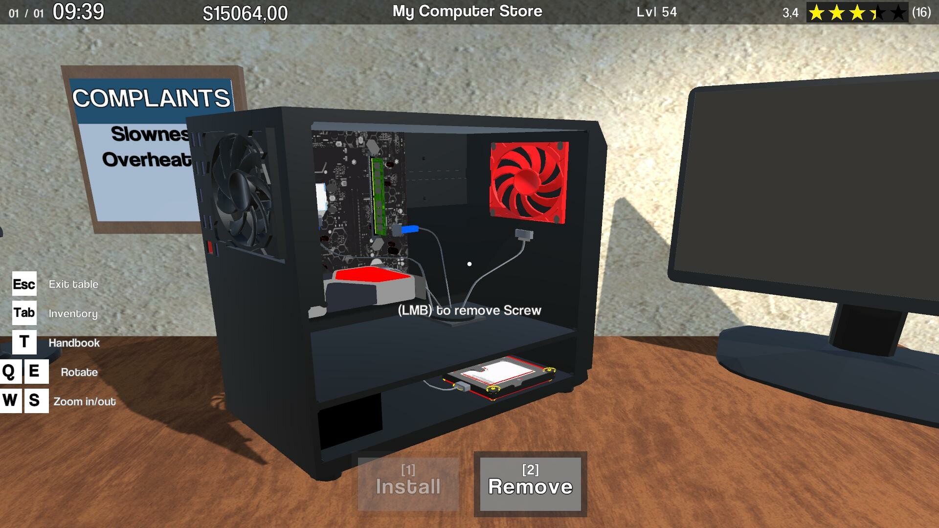 PC Store Simulator