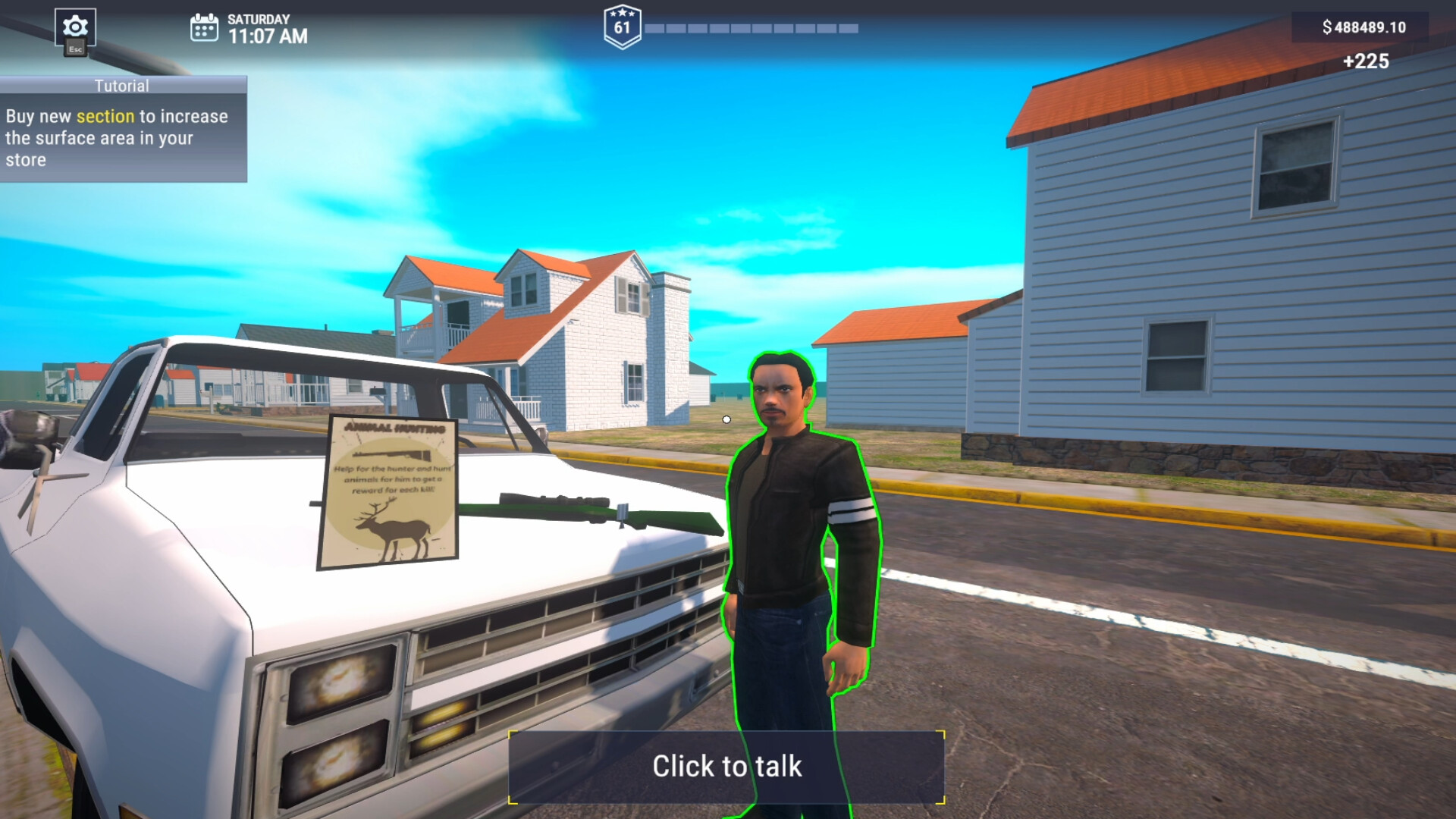 Gun Center Simulator