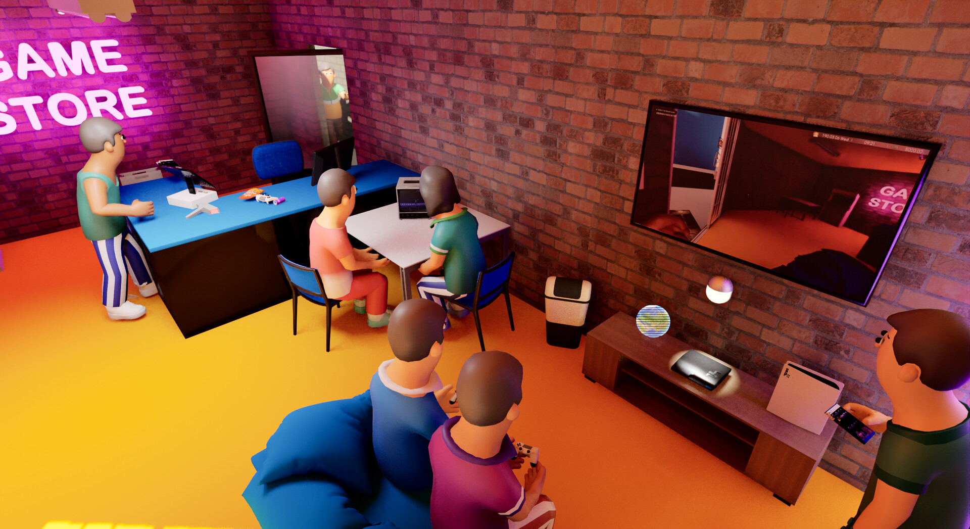 Game Store Simulator