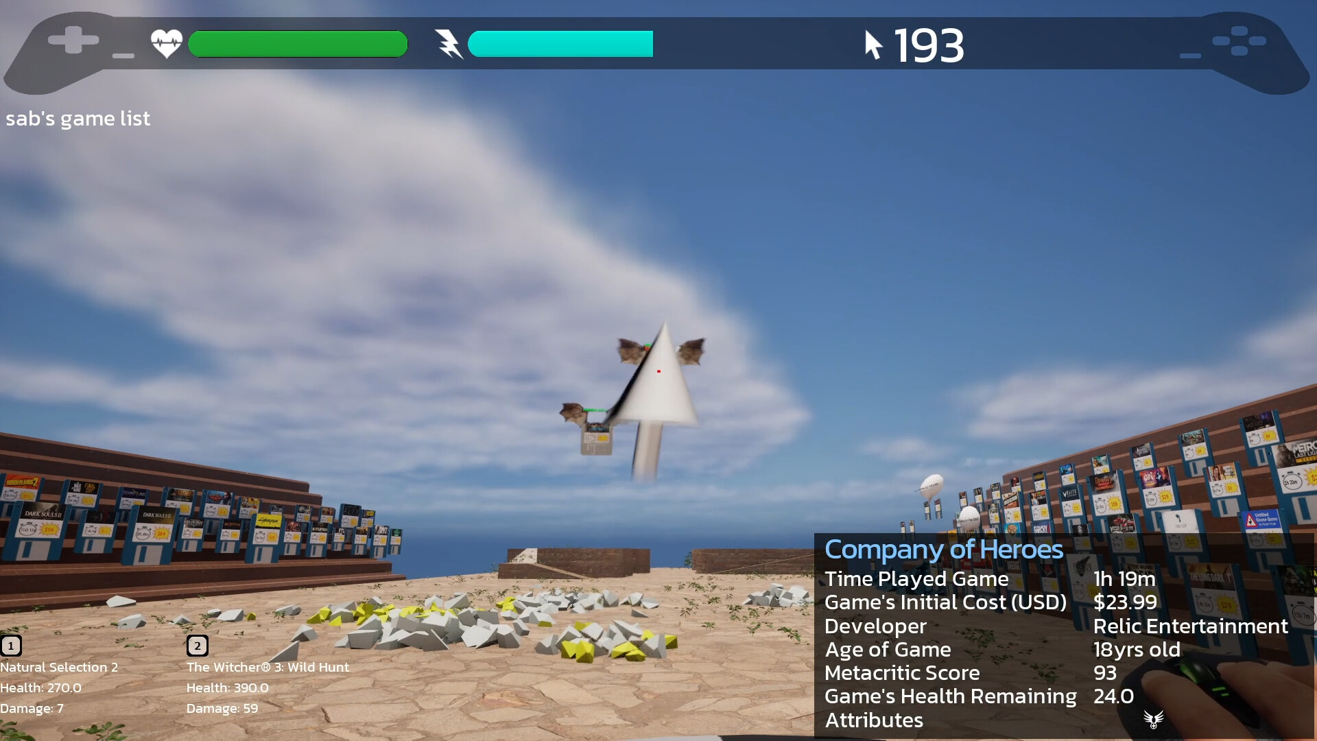 Game Quest: The Backlog Battler