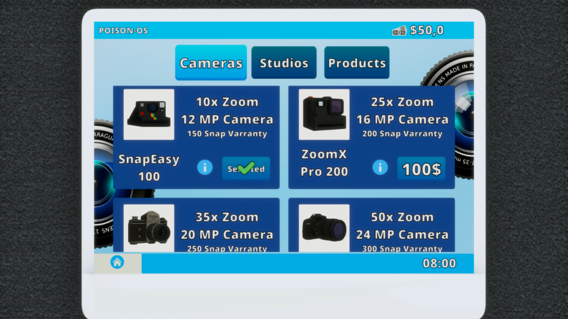 Photographer’s Life Simulator