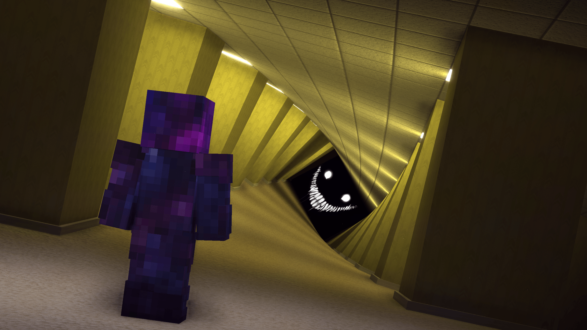 Minecraft Backrooms Found Footage