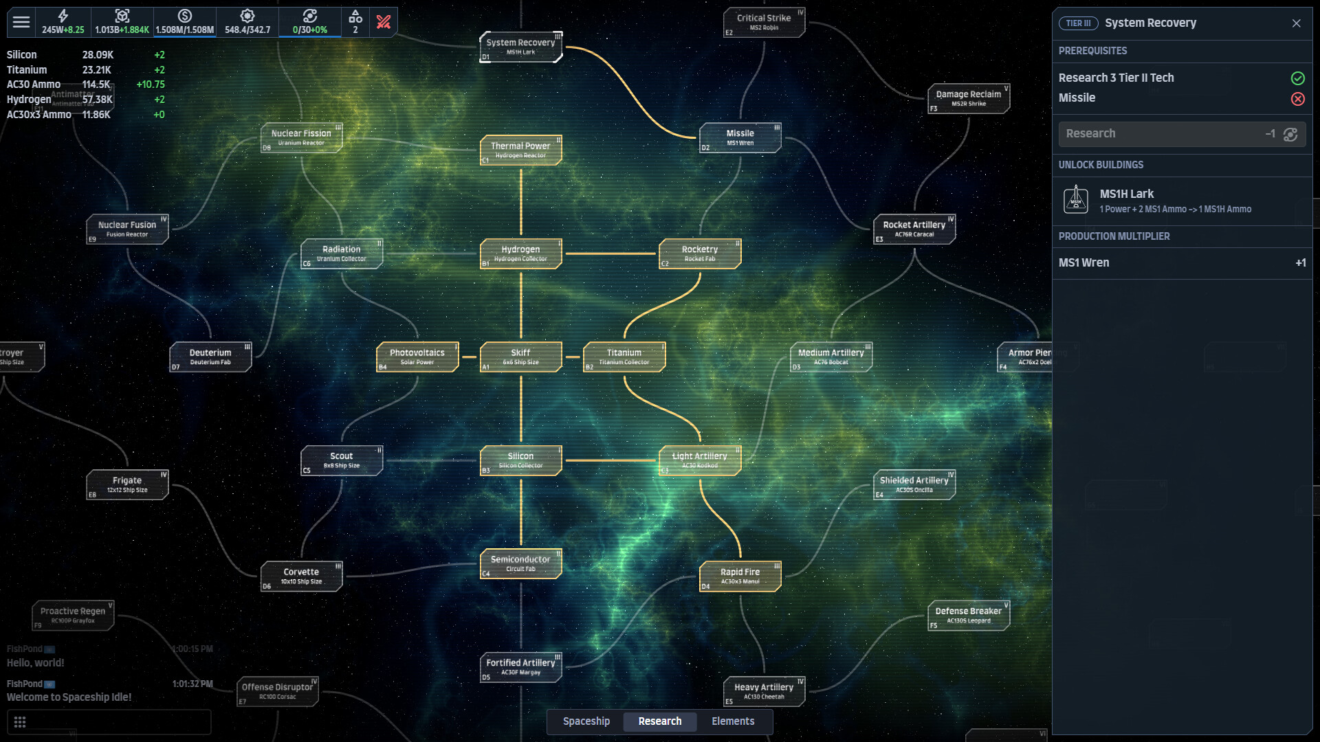 Spaceship Idle: Design, Build, Explore &amp; Battle