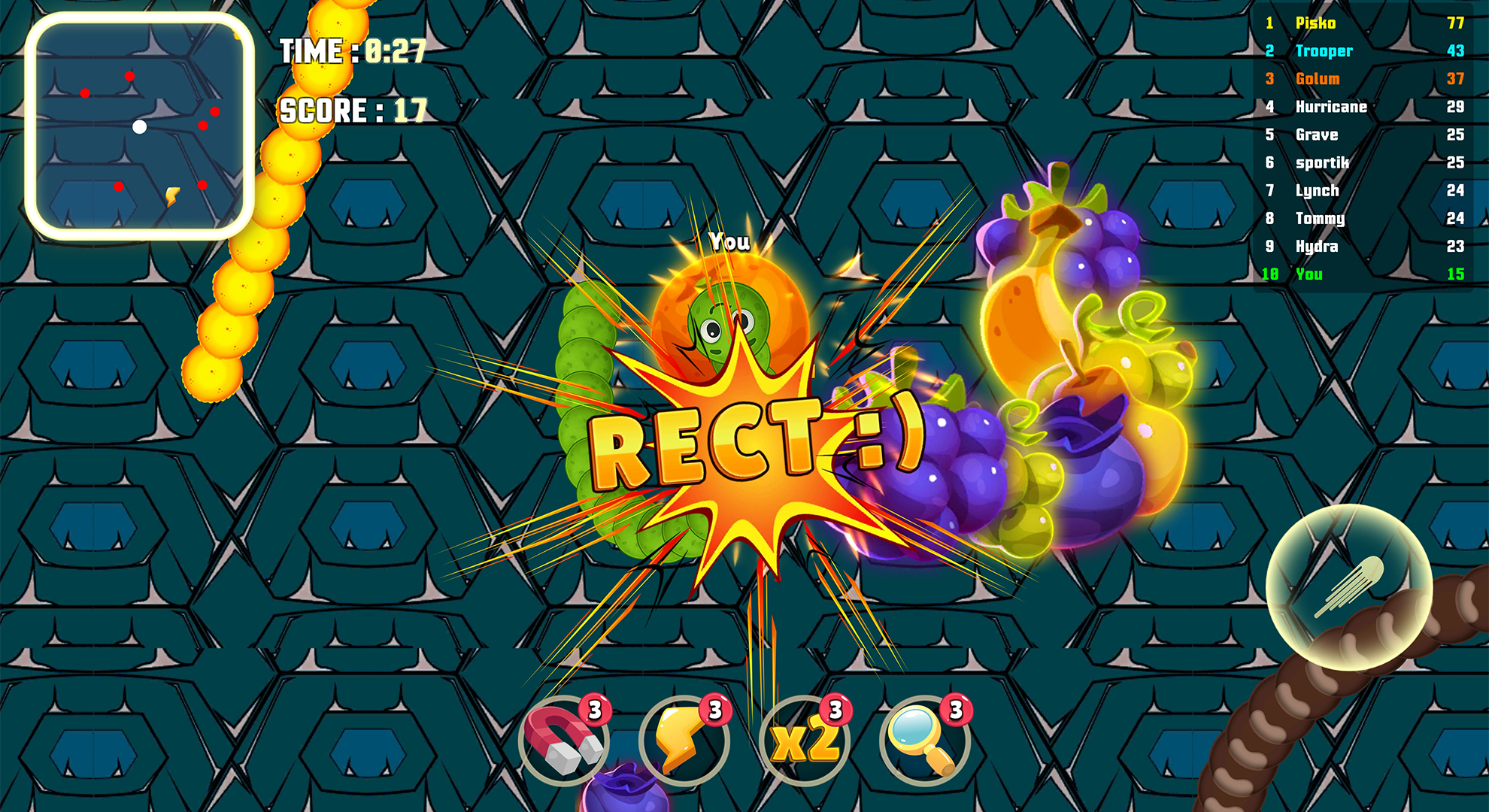 WormZone: Snake Drift