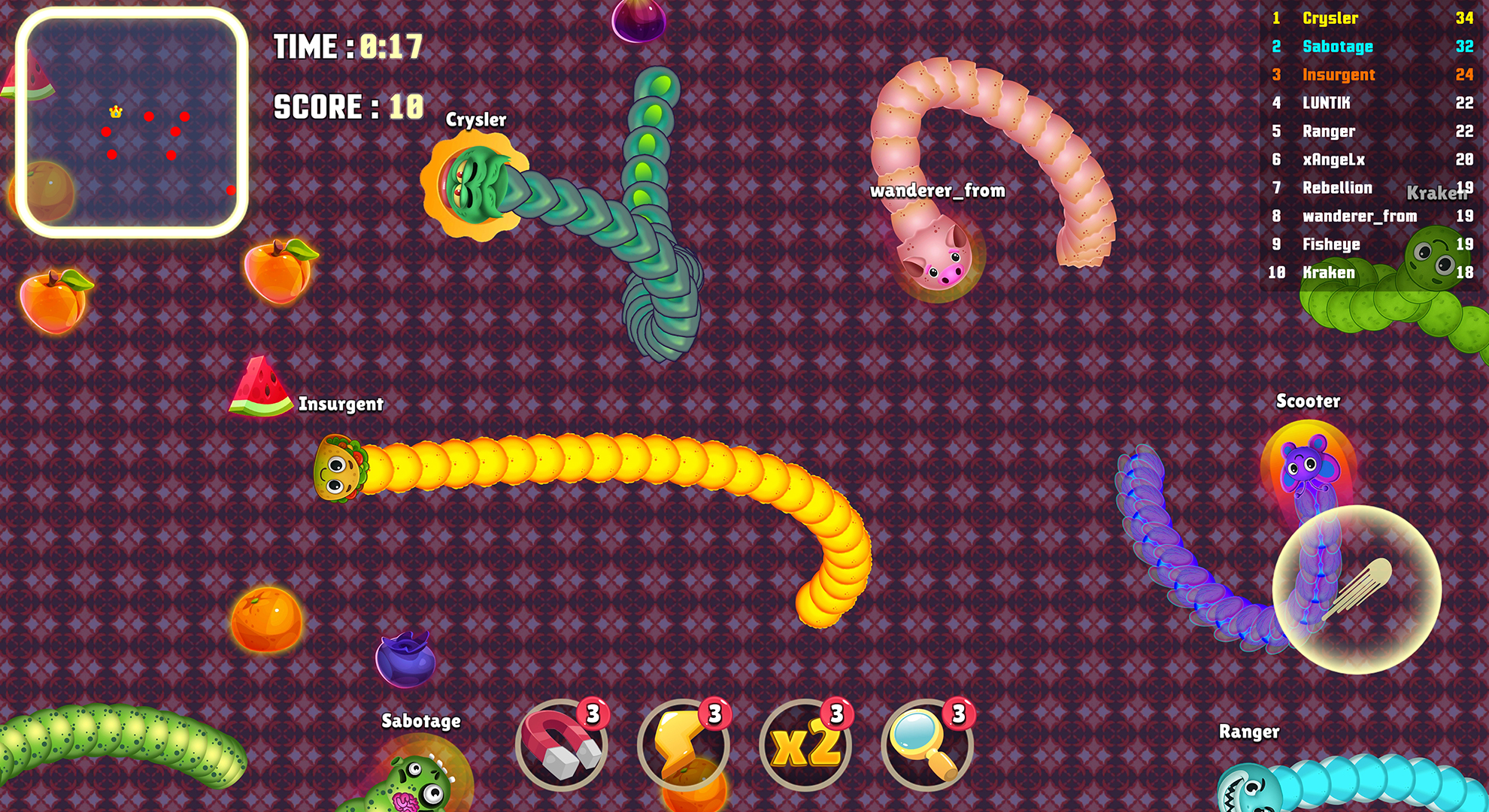 WormZone: Snake Drift