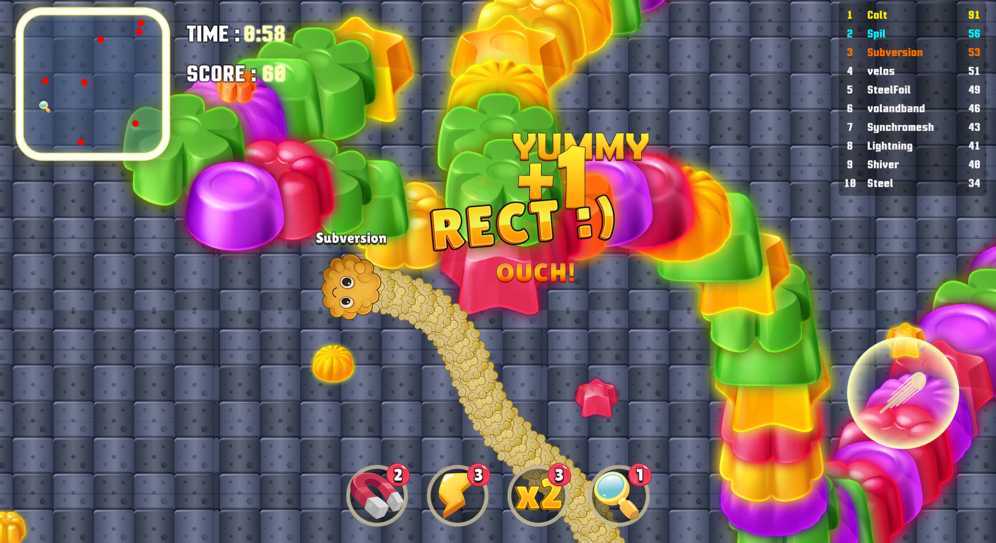 WormZone: Snake Drift