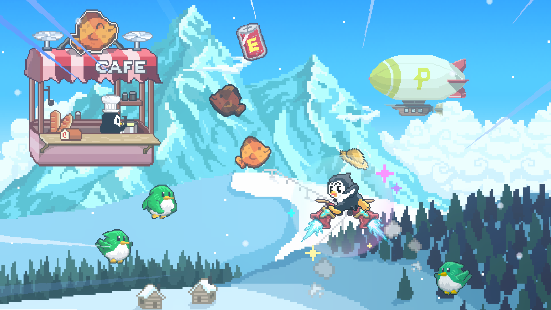 Rocket Penguin