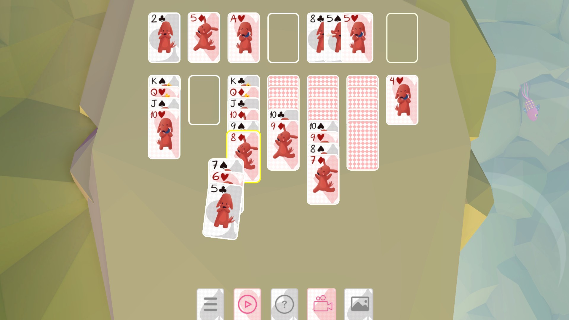 Buddy and Lucky Solitaire