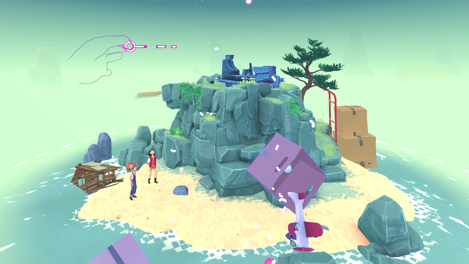 Hidden Memories of the Gardens Between