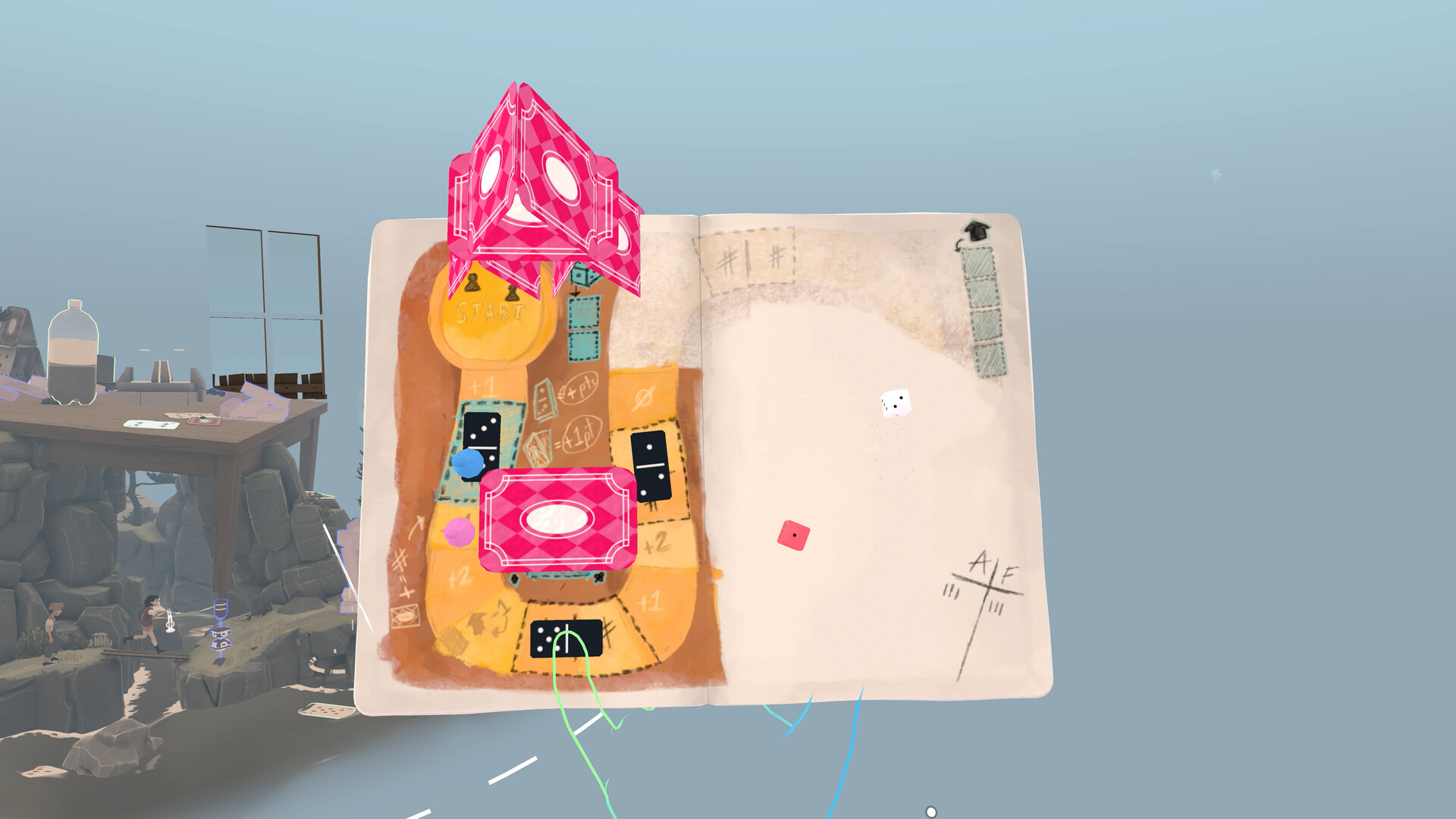 Hidden Memories of the Gardens Between