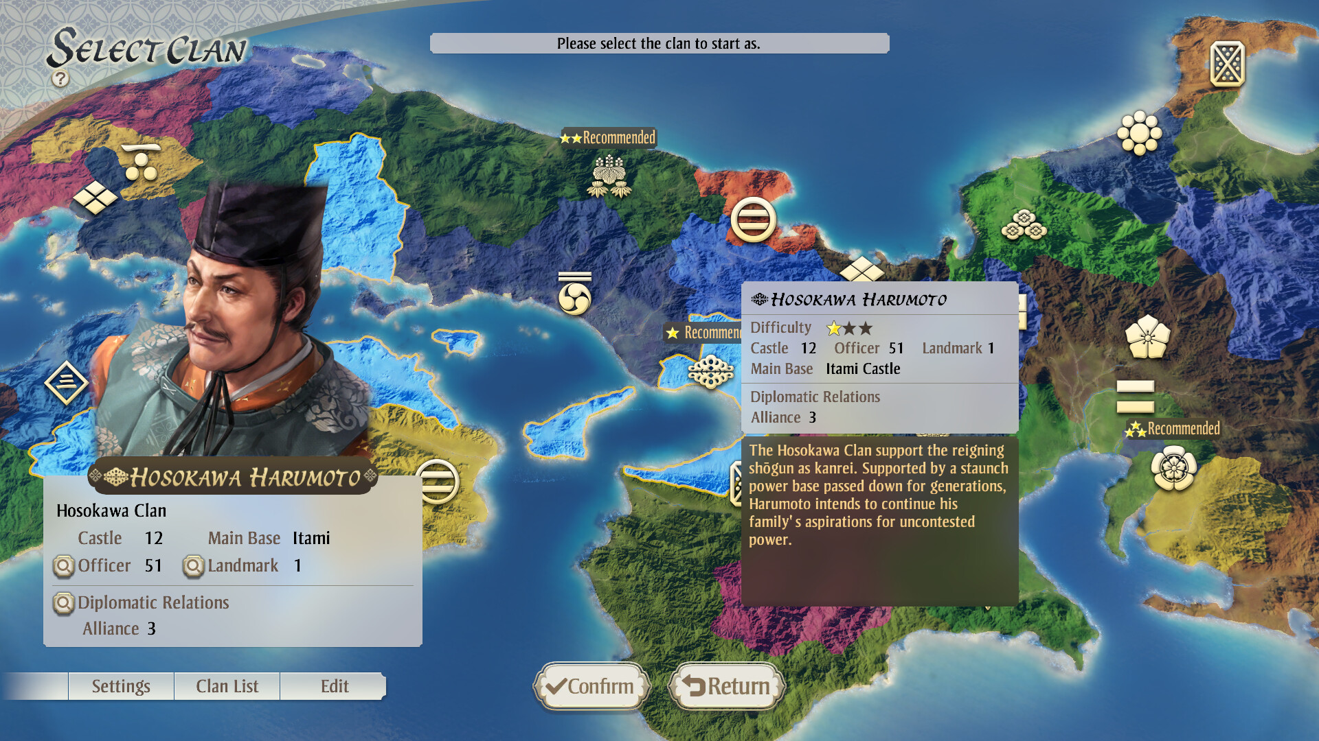 Nobunaga’s Ambition: Awakening – Set of 6 Scenarios