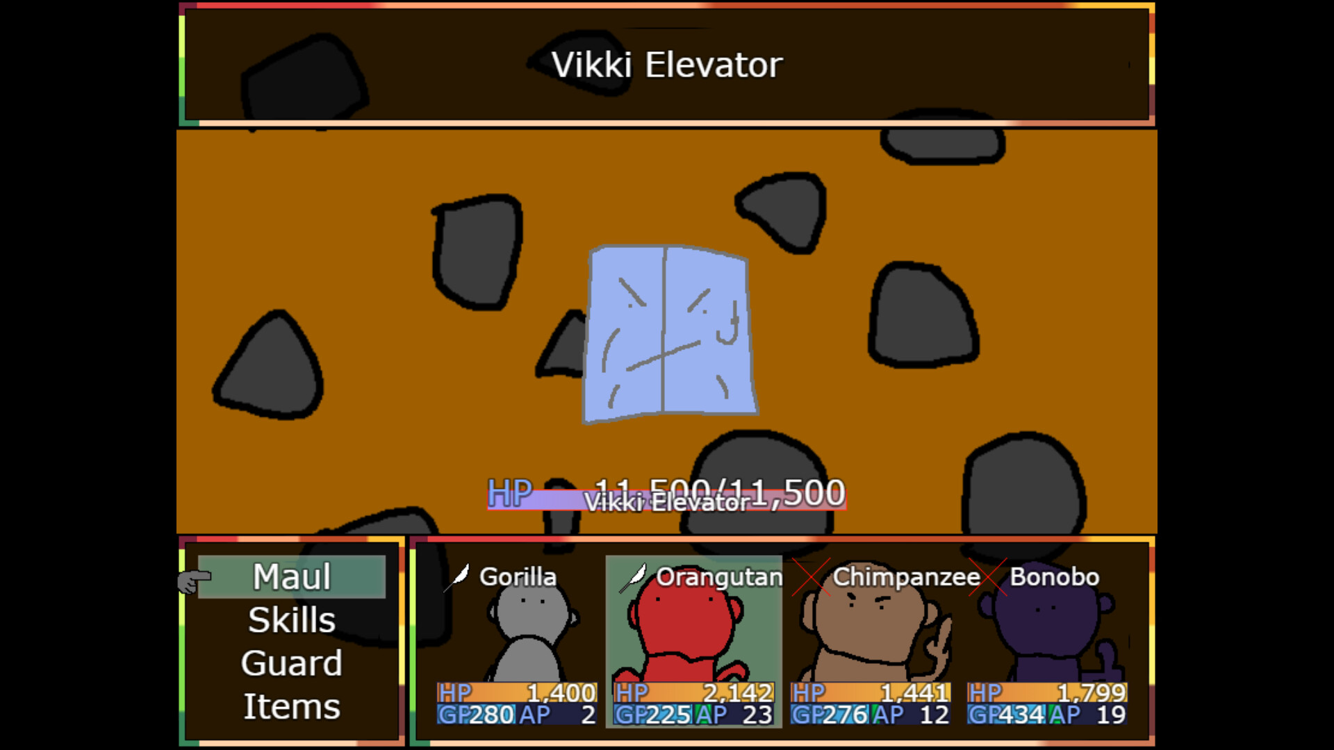 Super Gorilla Quest 2: A Space Chimpanzee