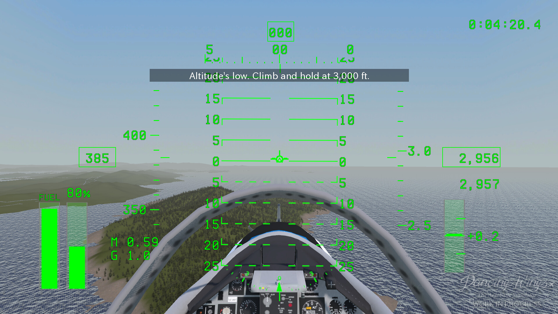 Dancing Wings: The Aerobatic Simulator