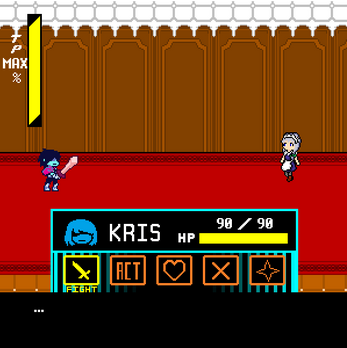 Deltarune Sakuya Battle
