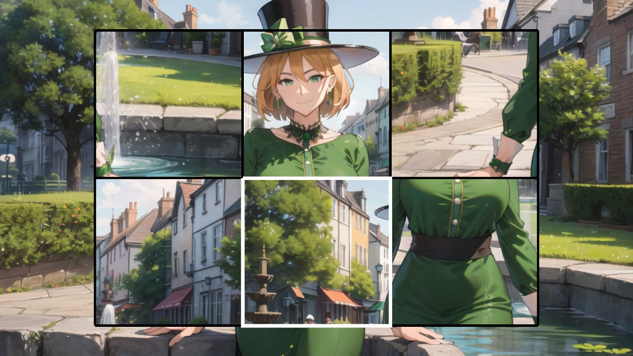 Anime Girls: Clever Clover