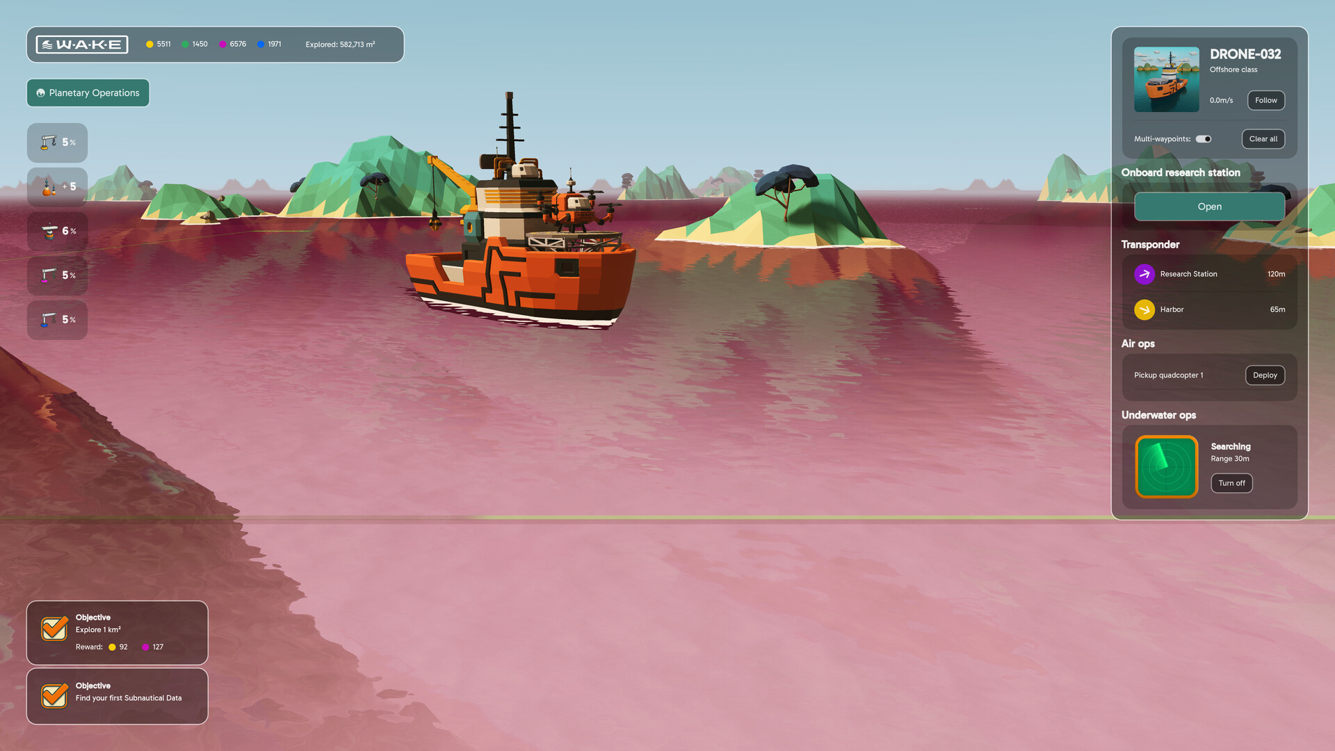 Wake Explorer