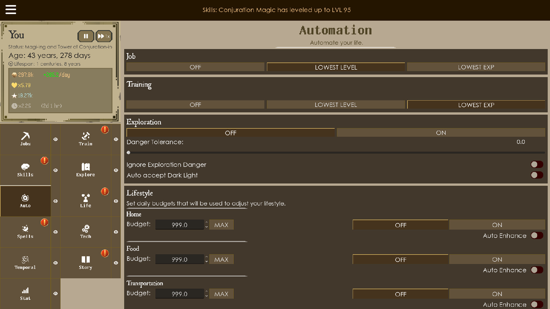 Idle Reincarnator