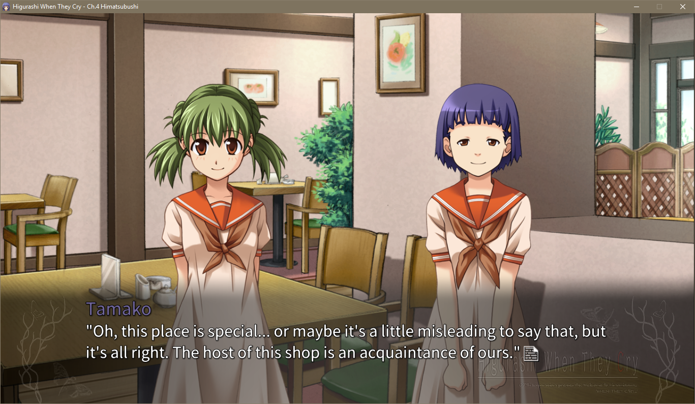 Higurashi When They Cry Hou – Console Arcs
