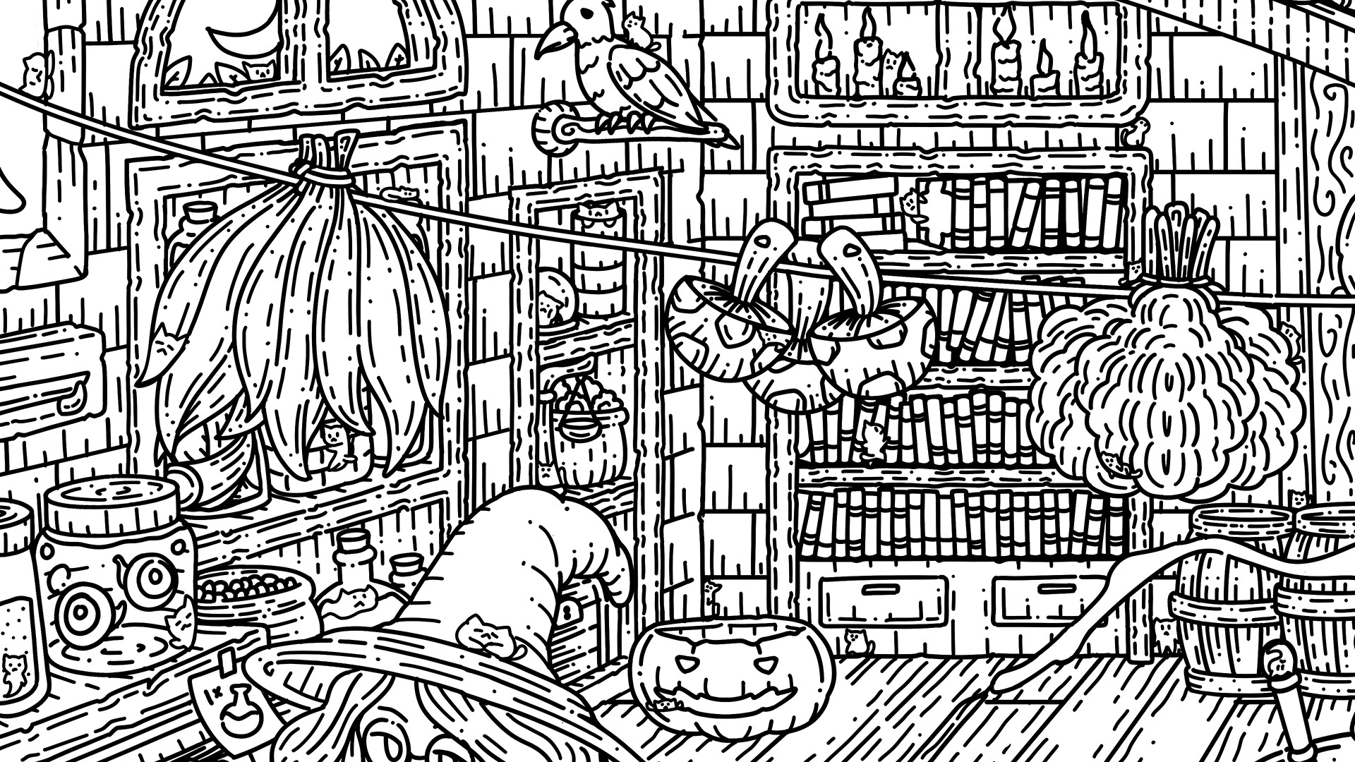 100 Witch Cats