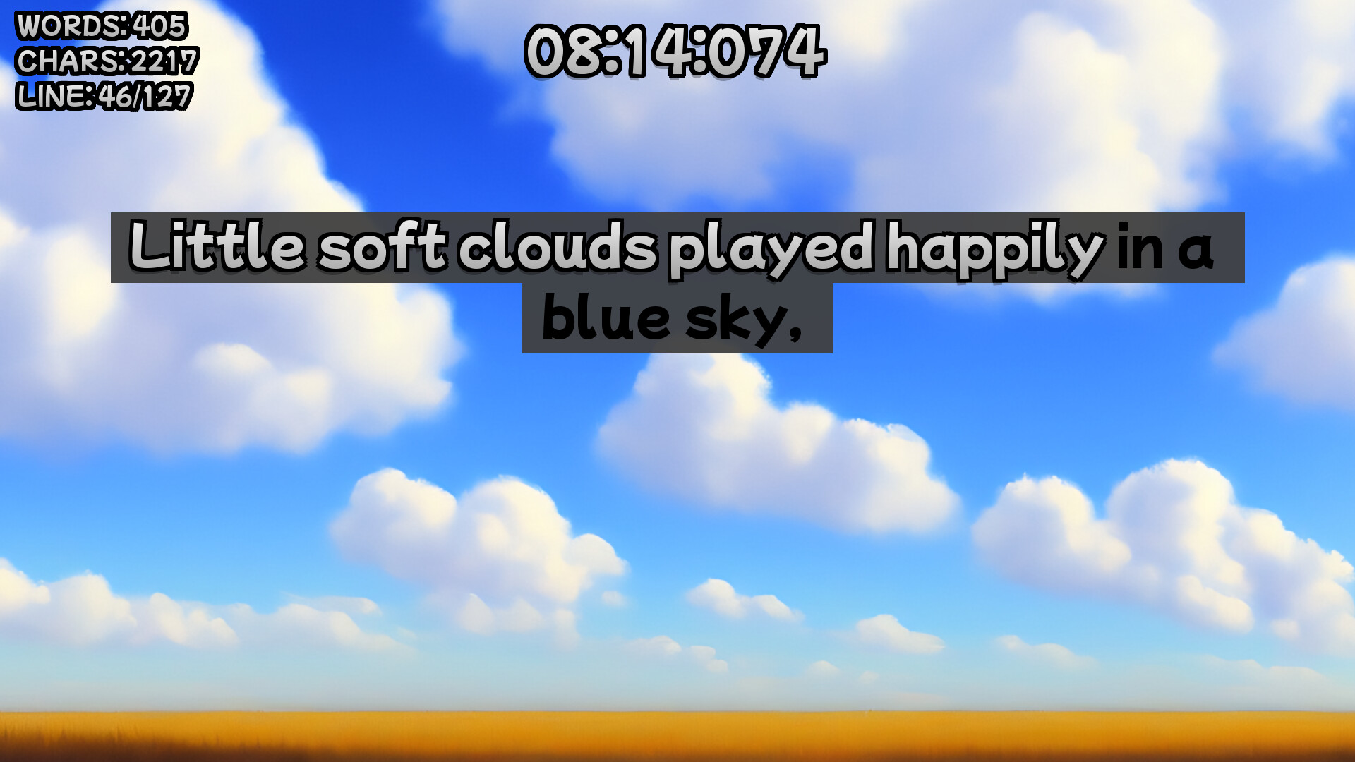 Winnie the Pooh’s Book Writing Speedrunner