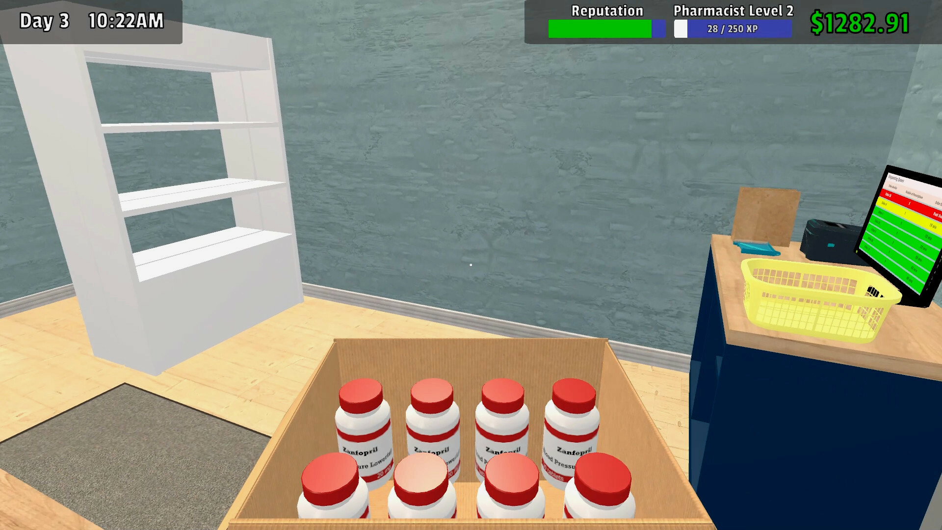 Pharmacy Management Simulator