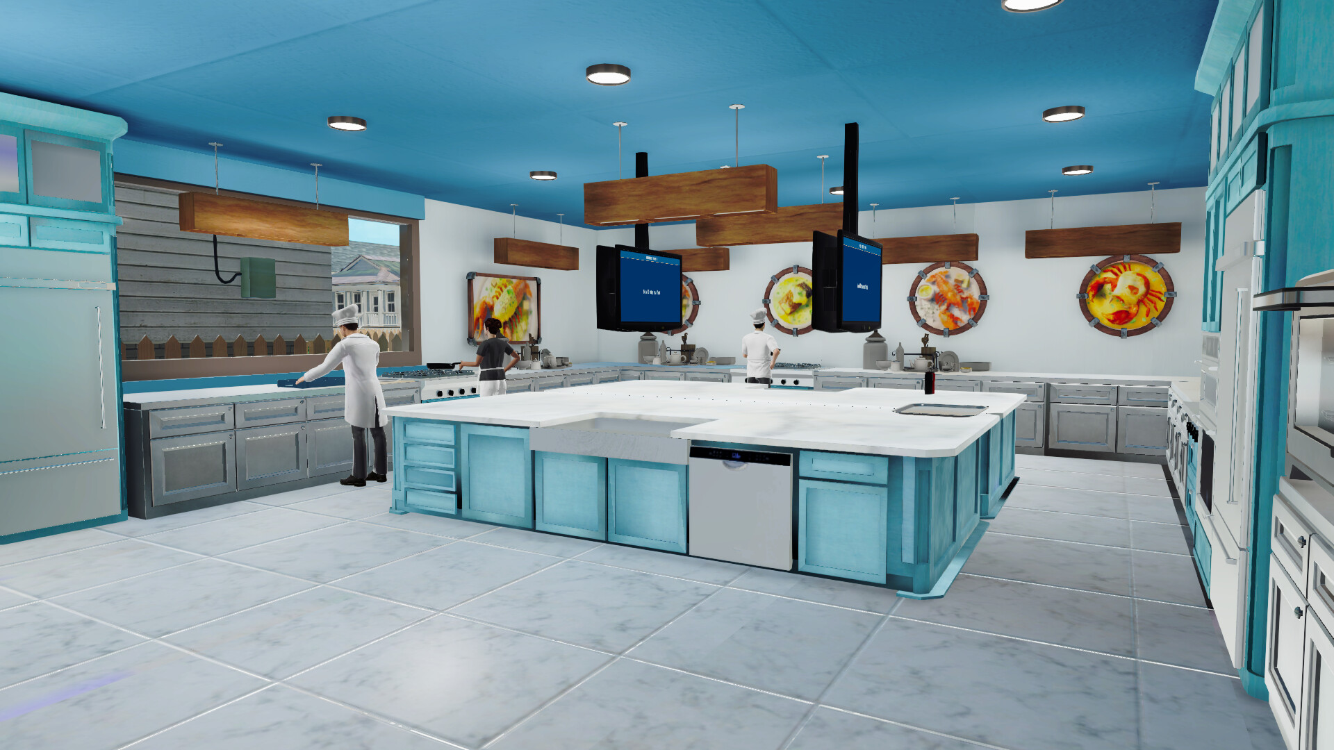 Coastal Kitchen Simulator