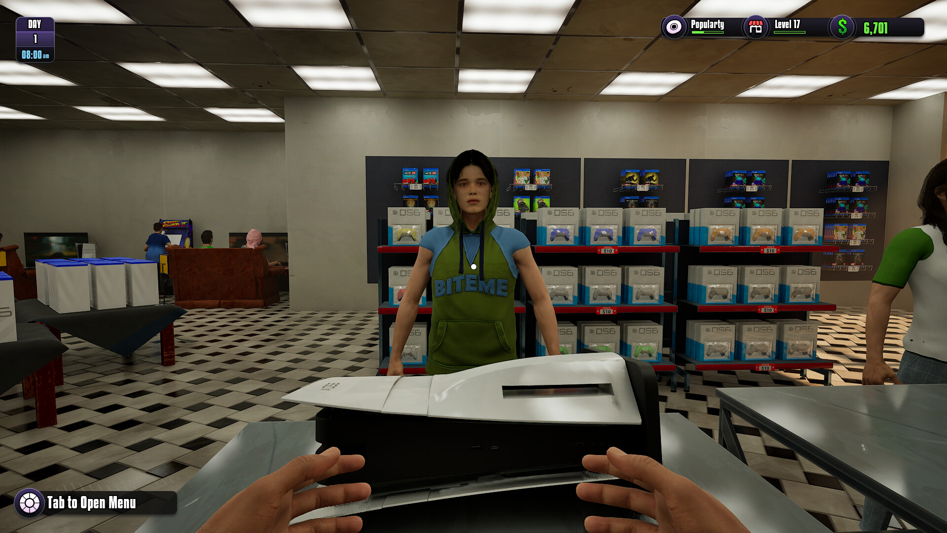 Gamer Stop Simulator