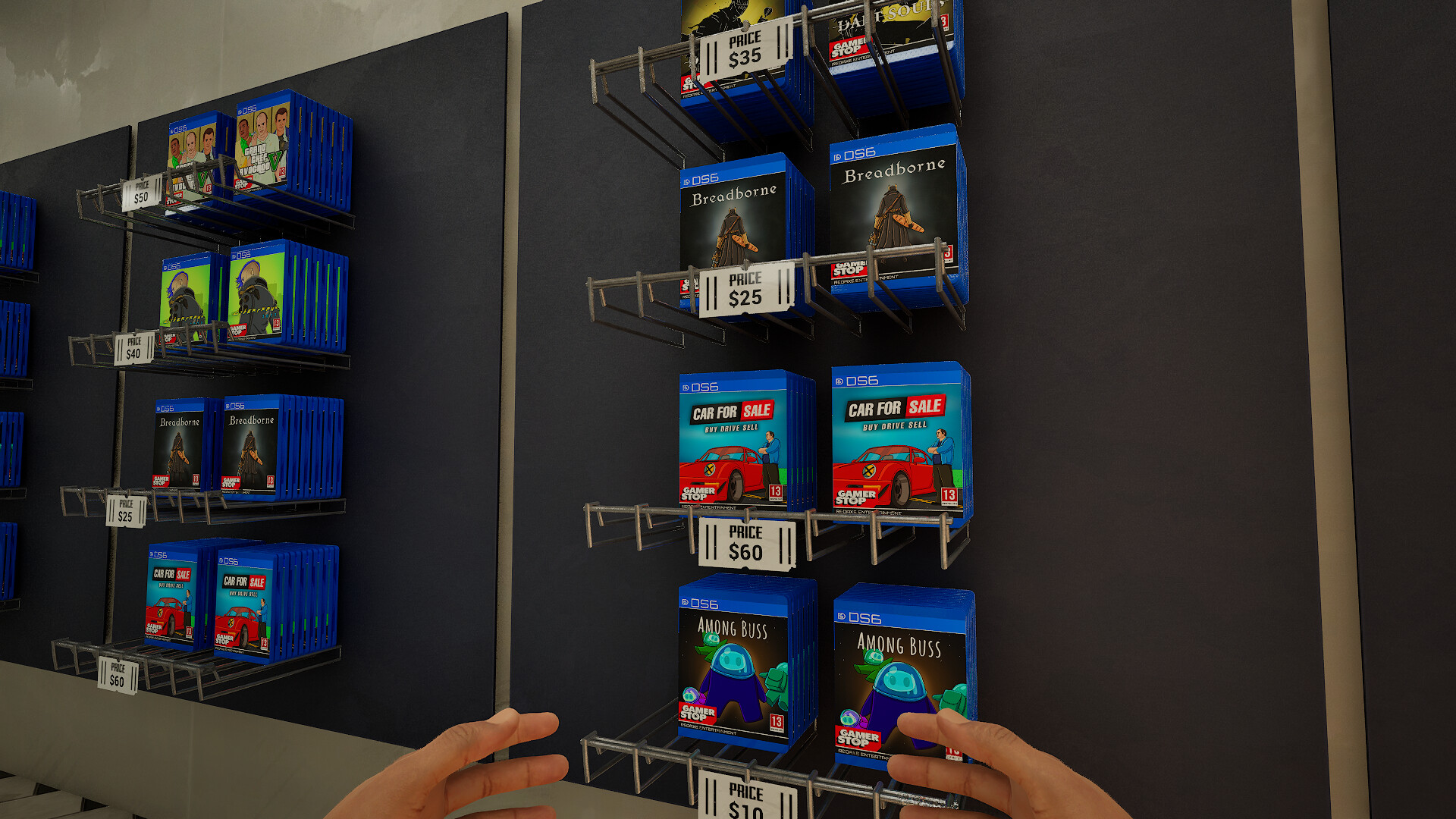 Gamer Stop Simulator