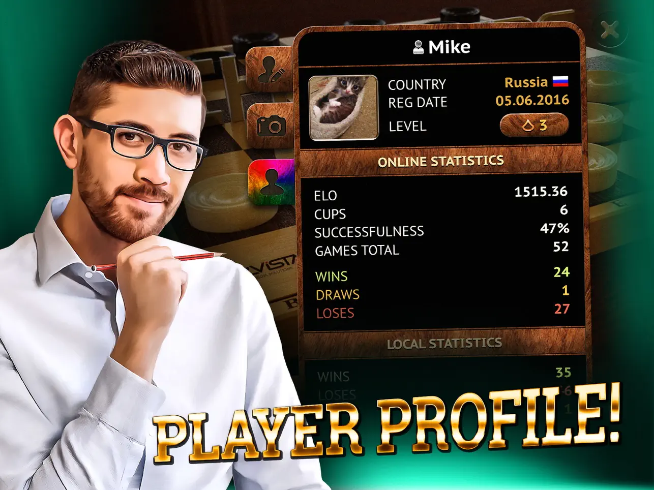 Checkers Online Elite