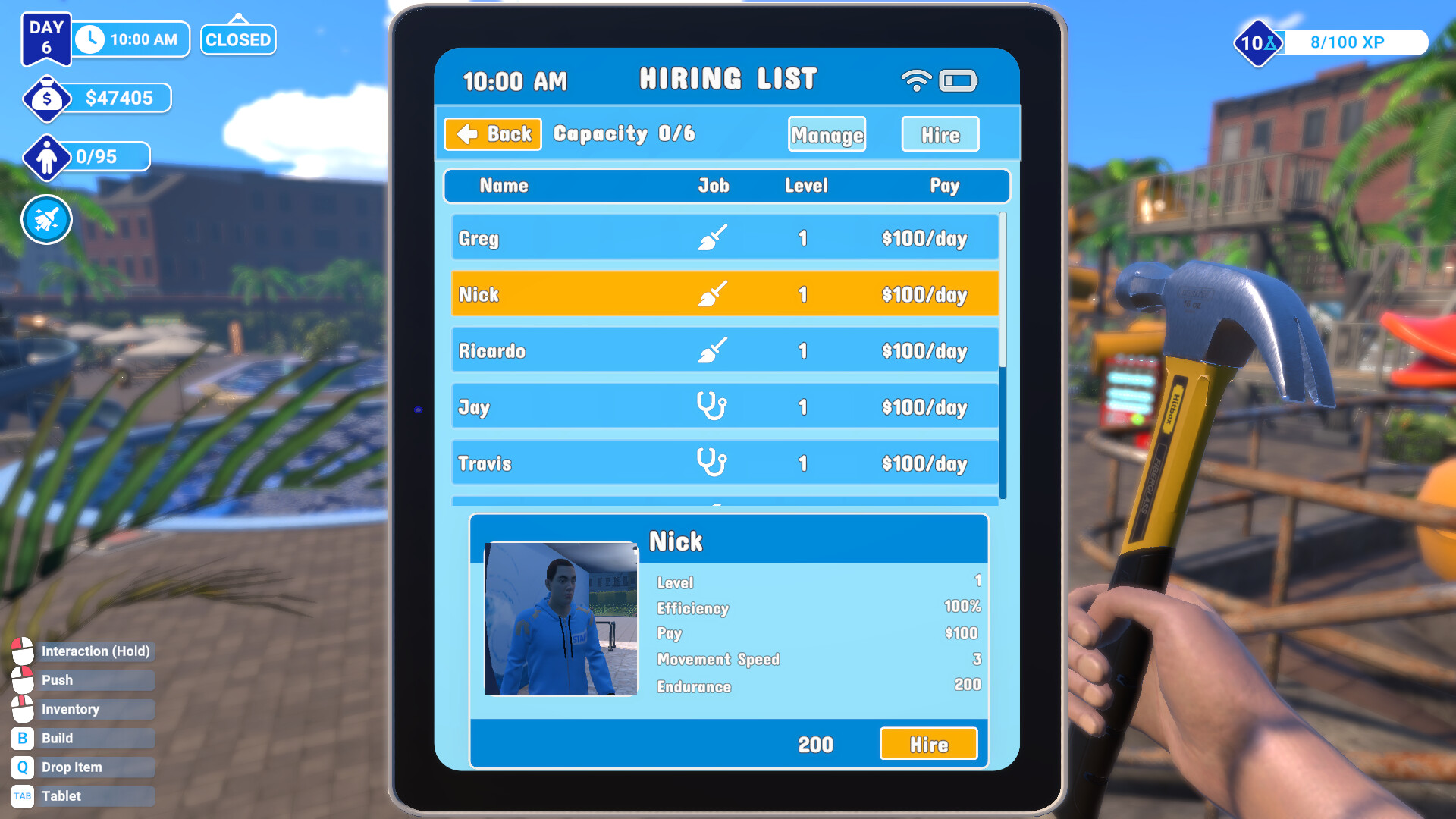 Waterpark Simulator