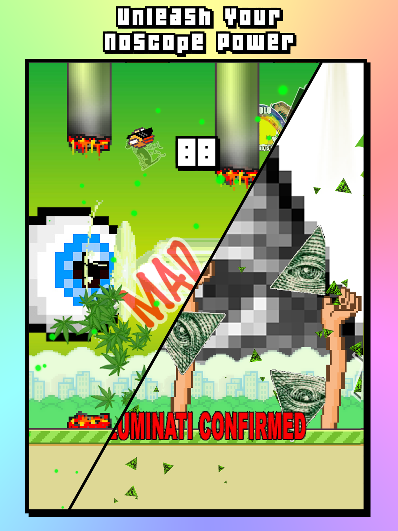 Noscope Flappy: MLG Bird Version – The Parody