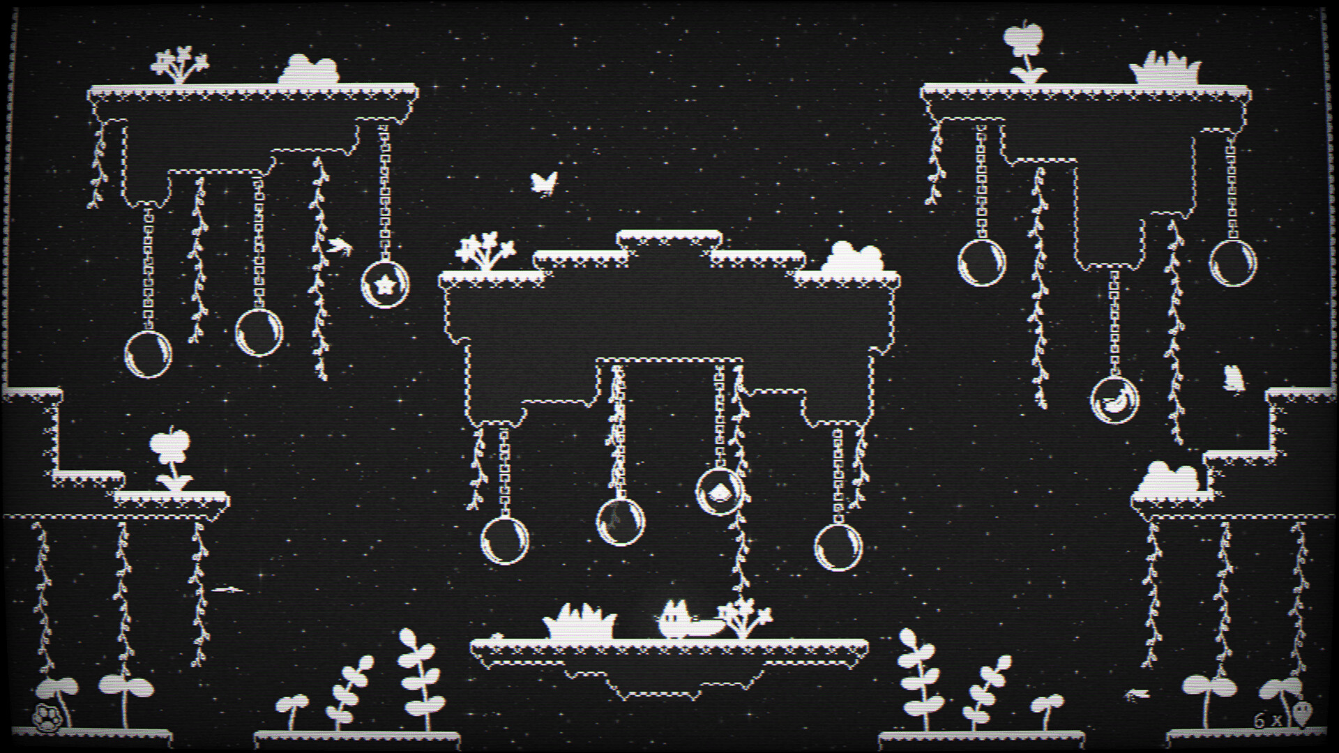 Cats Catching Mice: The Black and White World