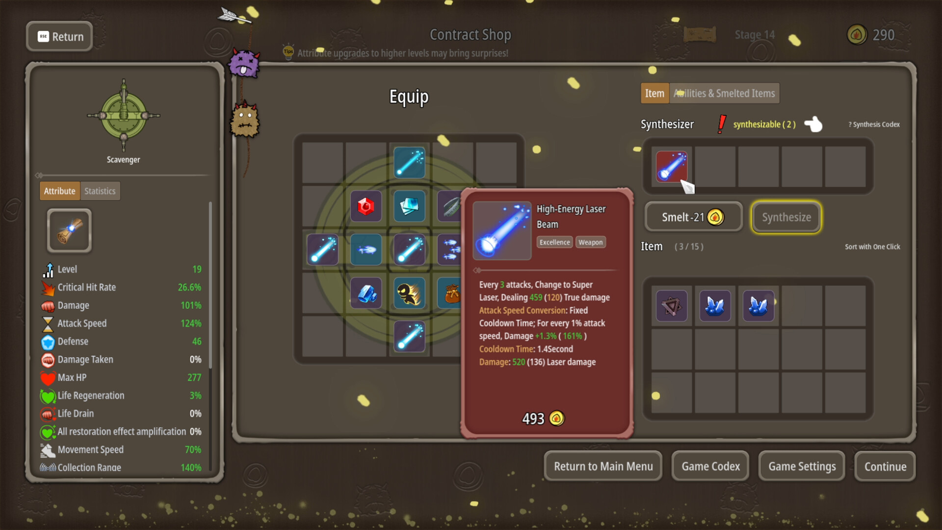 Contract of Zerg Hunter