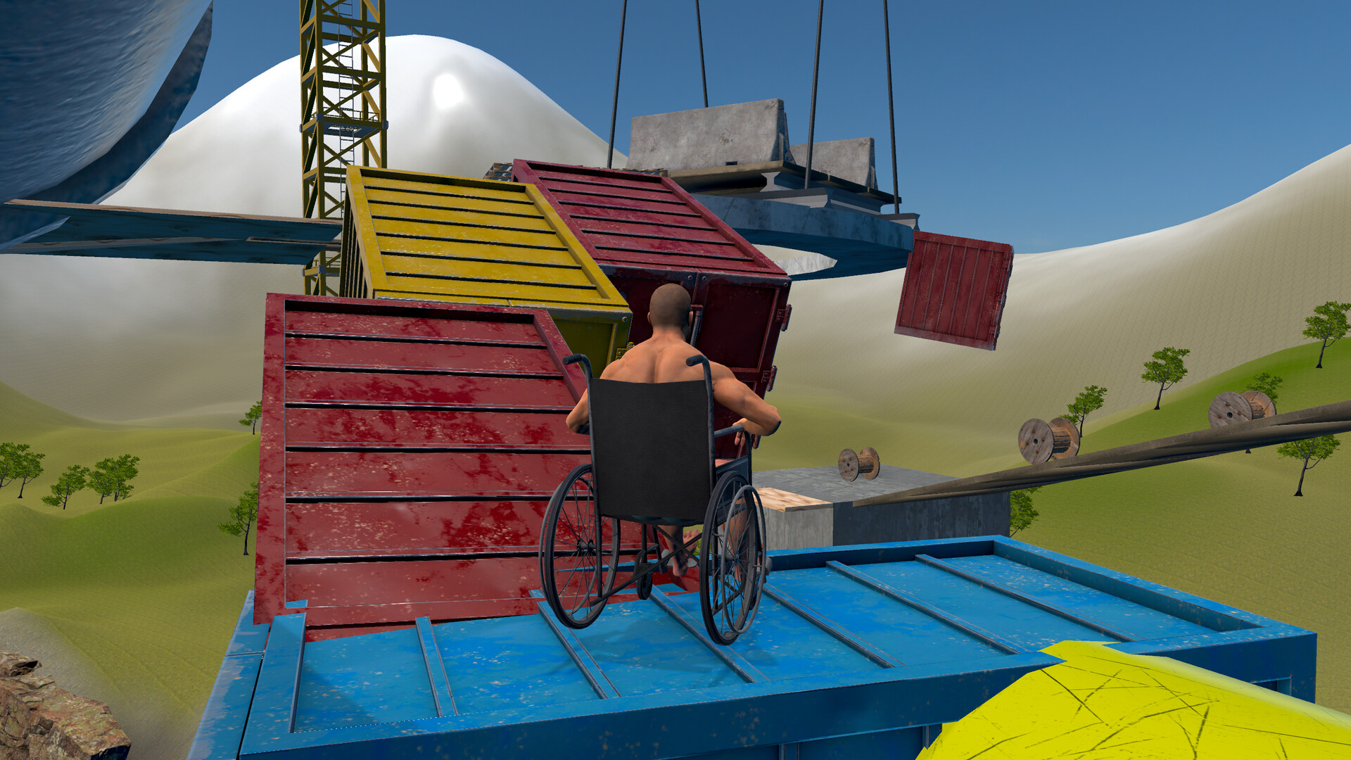 A Difficult Game About Wheelchair