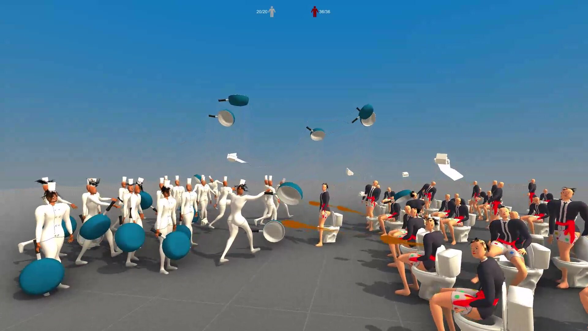 Job Battle Simulator: Accurate Physics Showdown