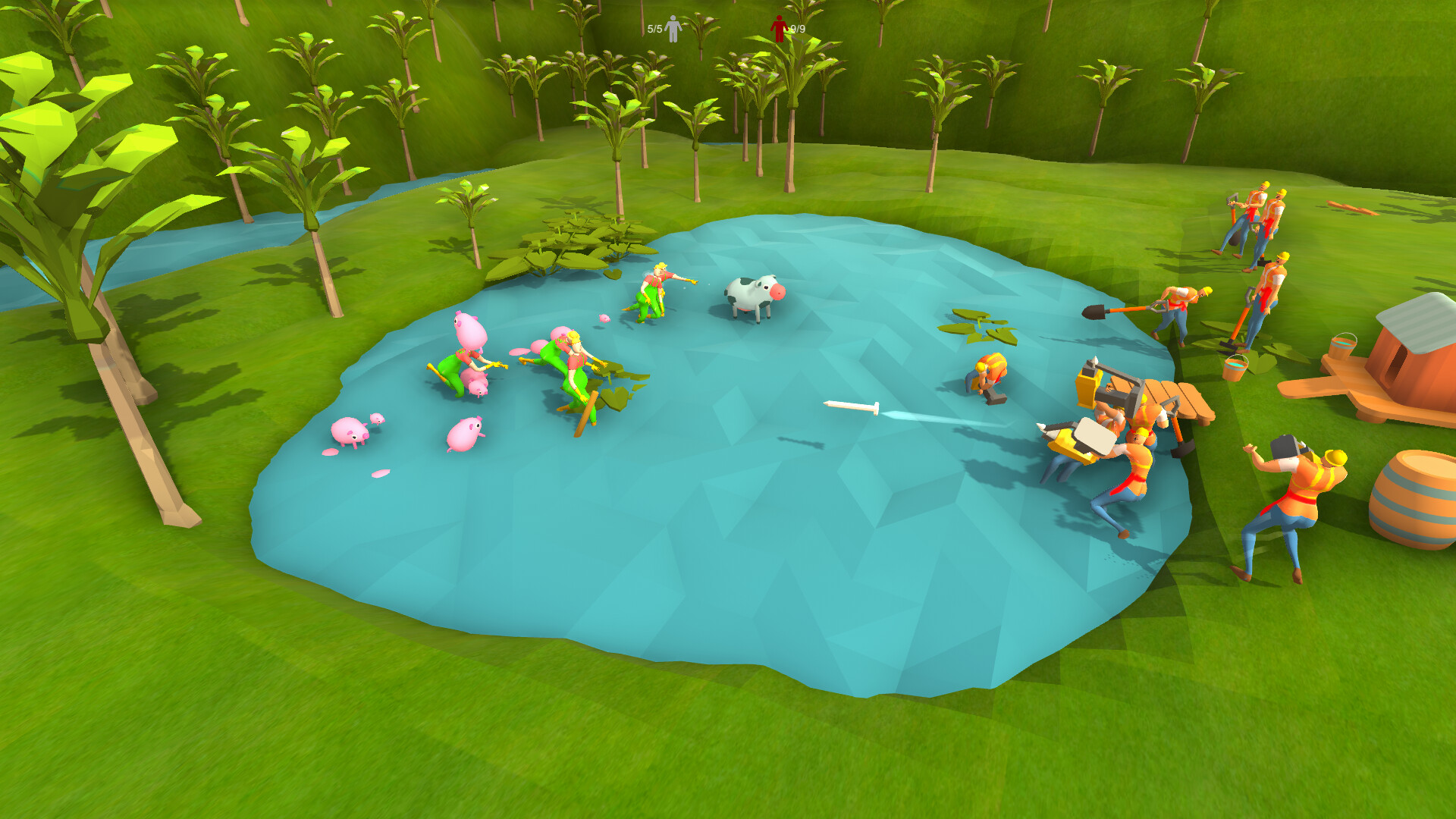 Job Battle Simulator: Accurate Physics Showdown