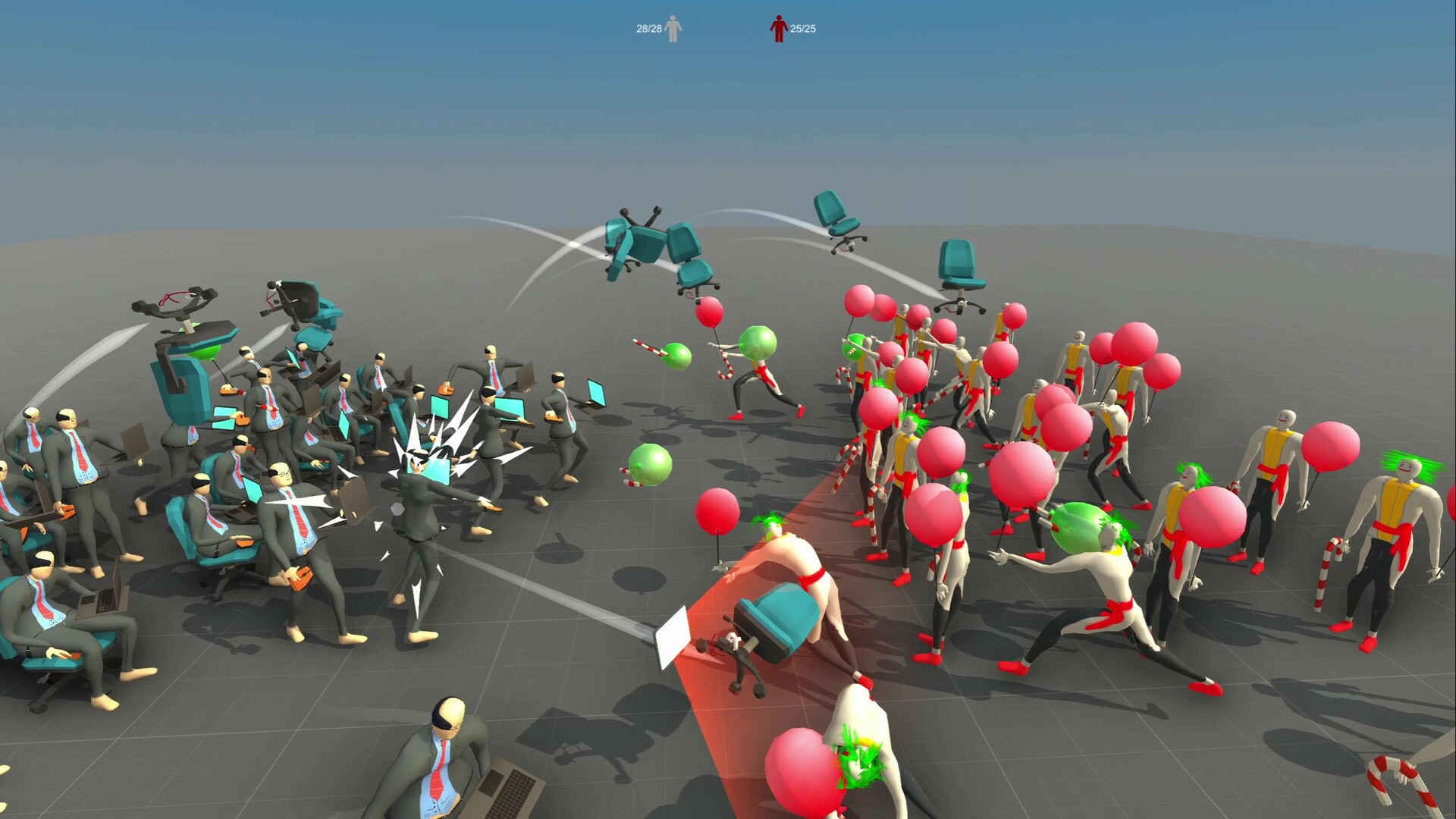 Job Battle Simulator: Accurate Physics Showdown