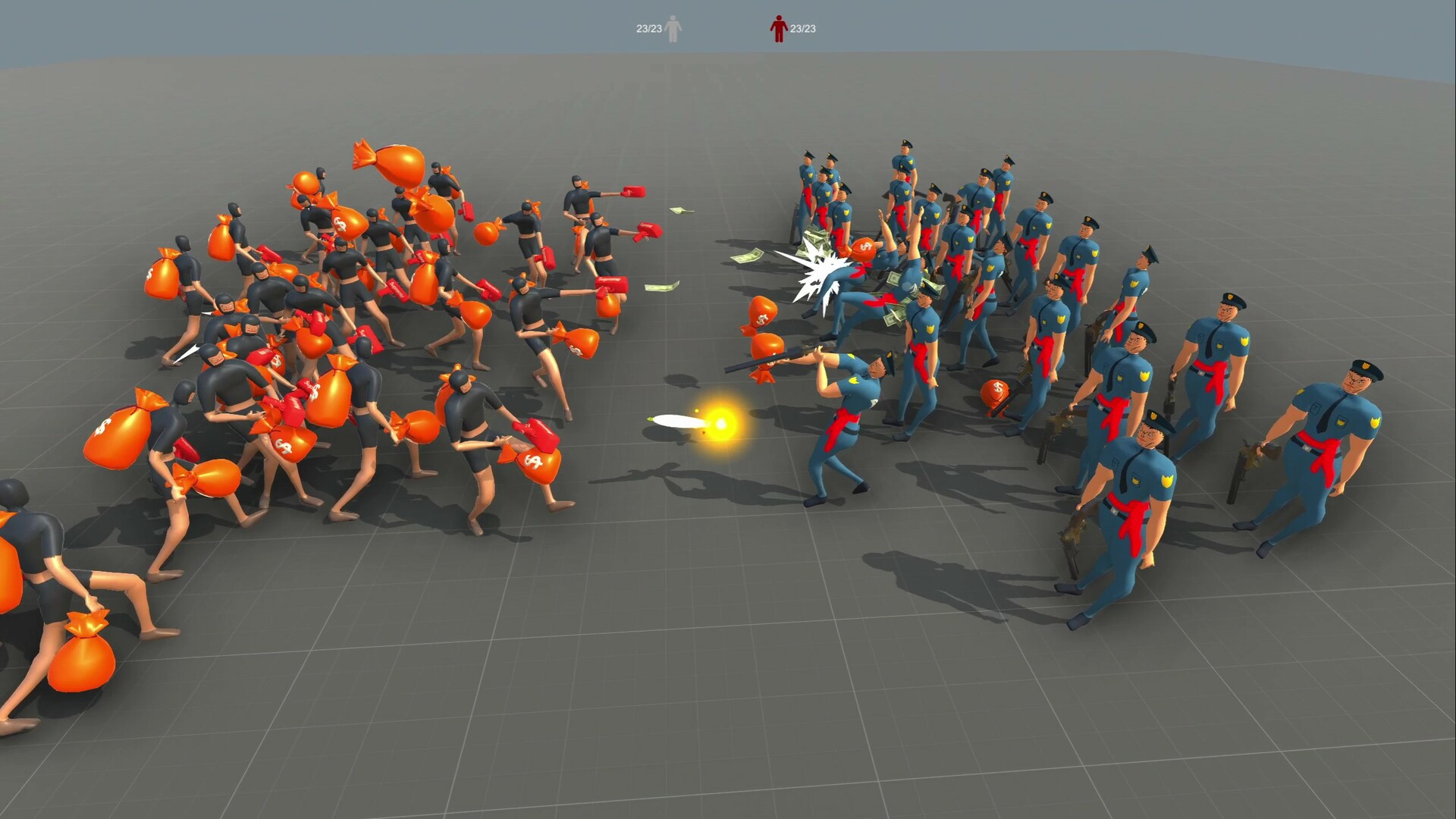 Job Battle Simulator: Accurate Physics Showdown