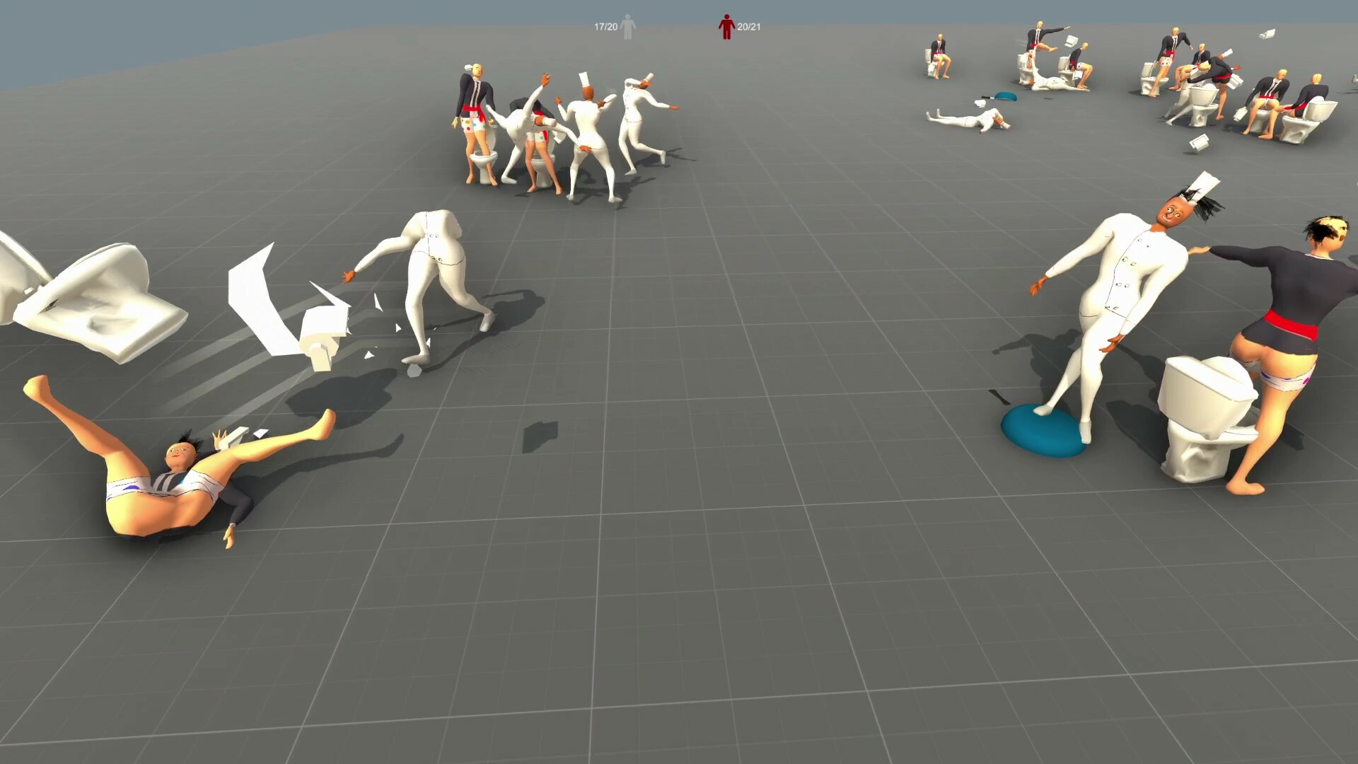 Job Battle Simulator: Accurate Physics Showdown