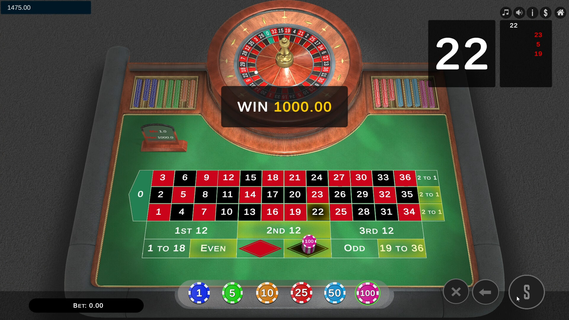 Roulette Pro Simulator