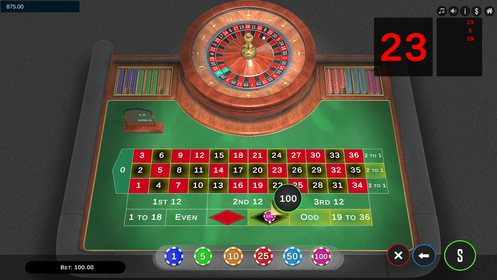 Roulette Pro Simulator
