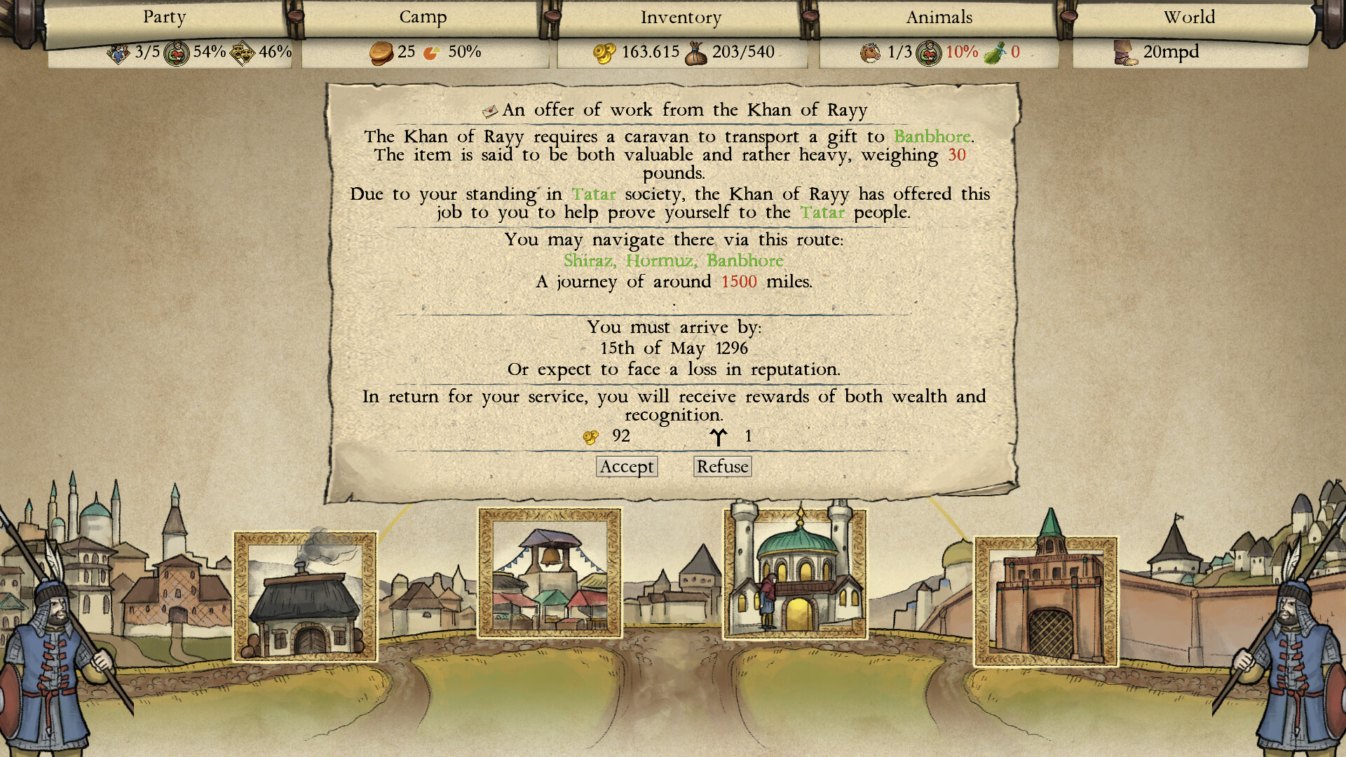 Silk Roads II: Paths of Fortune