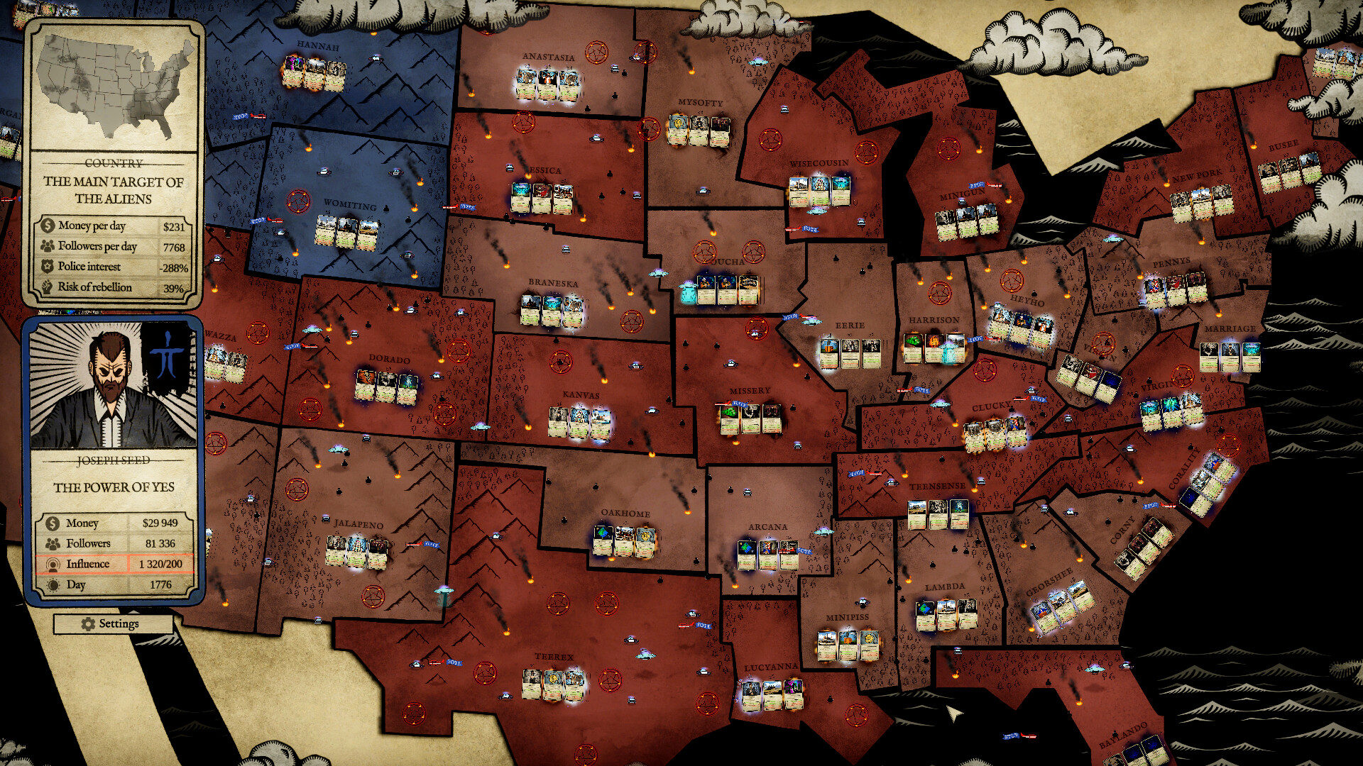 Cult Leader Simulator