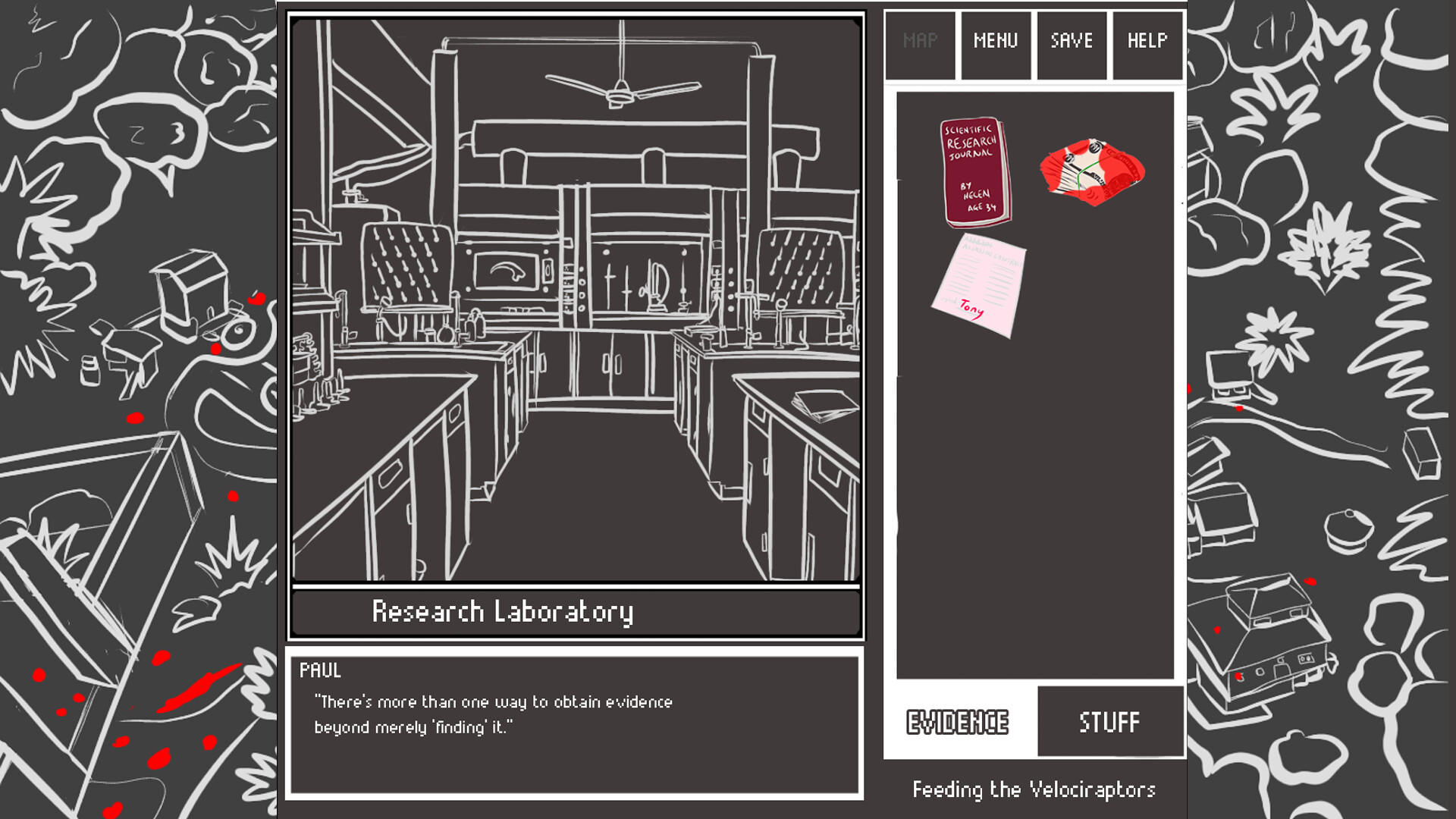 Feeding the Velociraptors