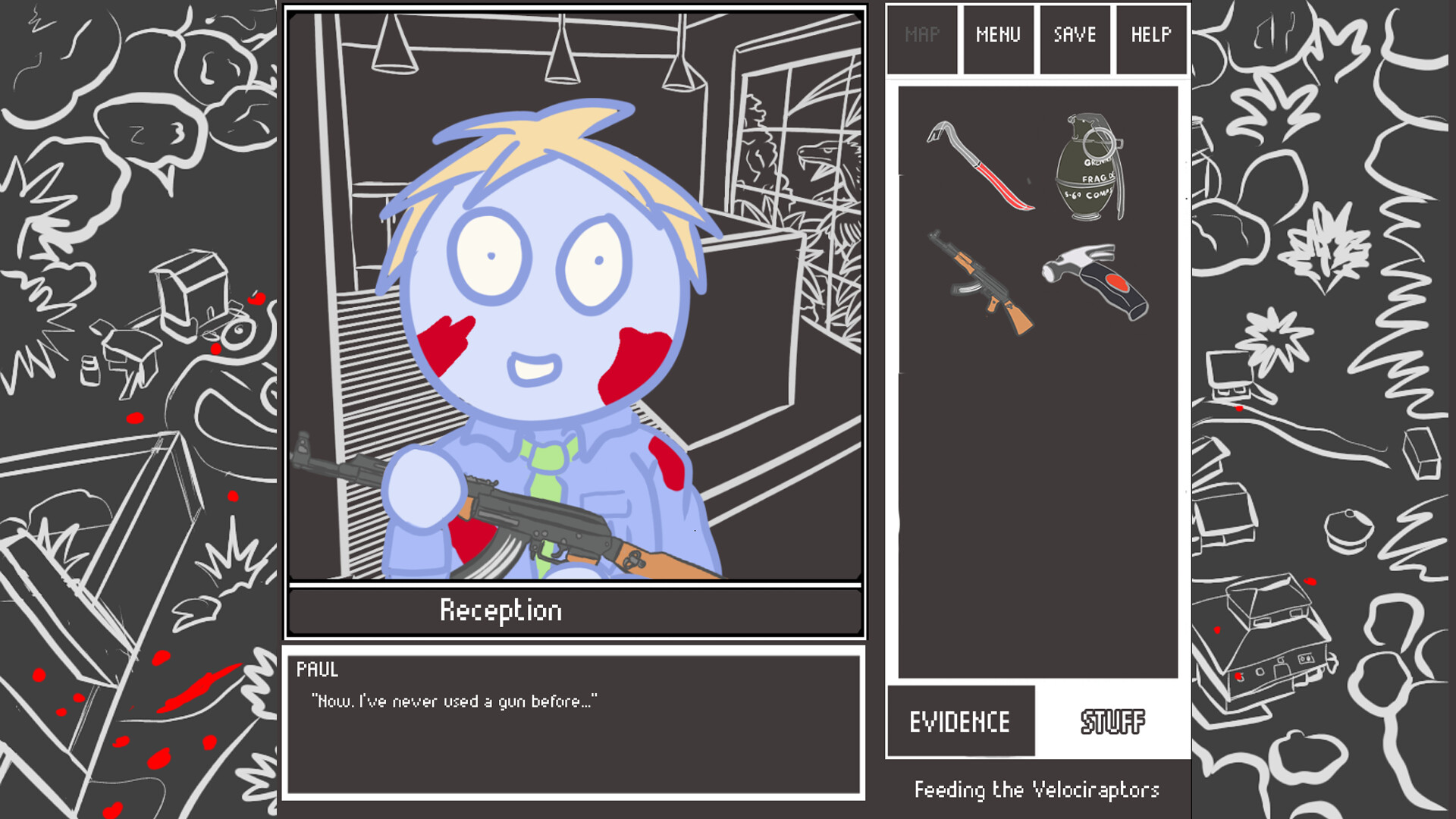 Feeding the Velociraptors