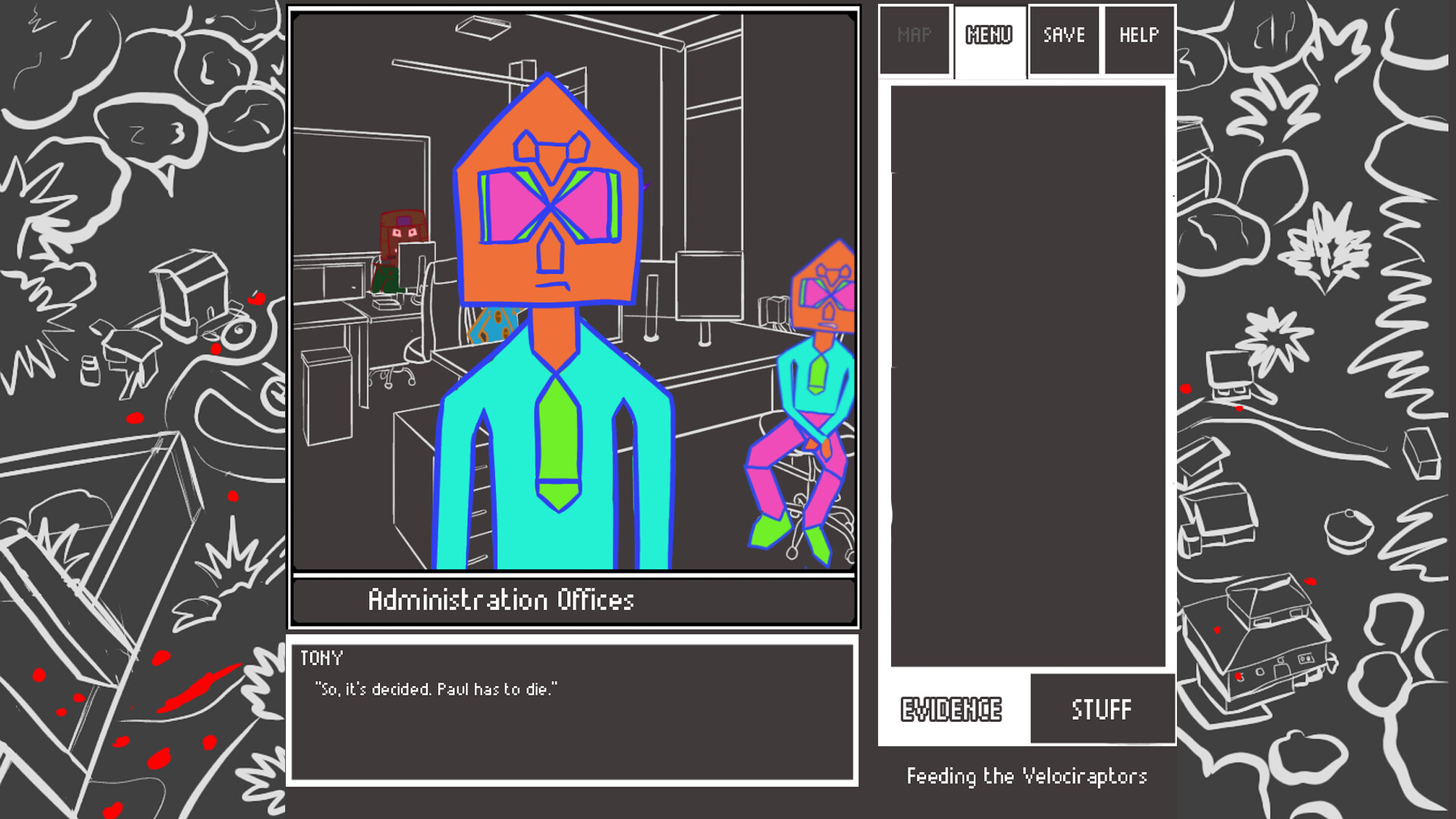 Feeding the Velociraptors