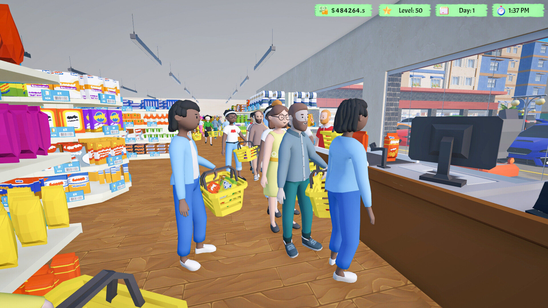 City Supermarket Simulator