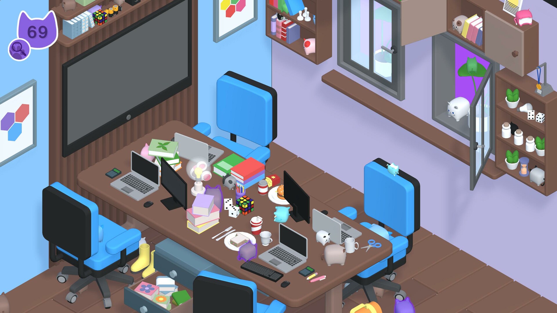 Secret Paws: Cozy Offices